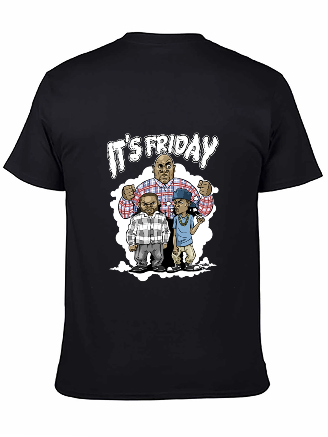 Its Friday Tee - Cartoon Character Graphic T-Shirt