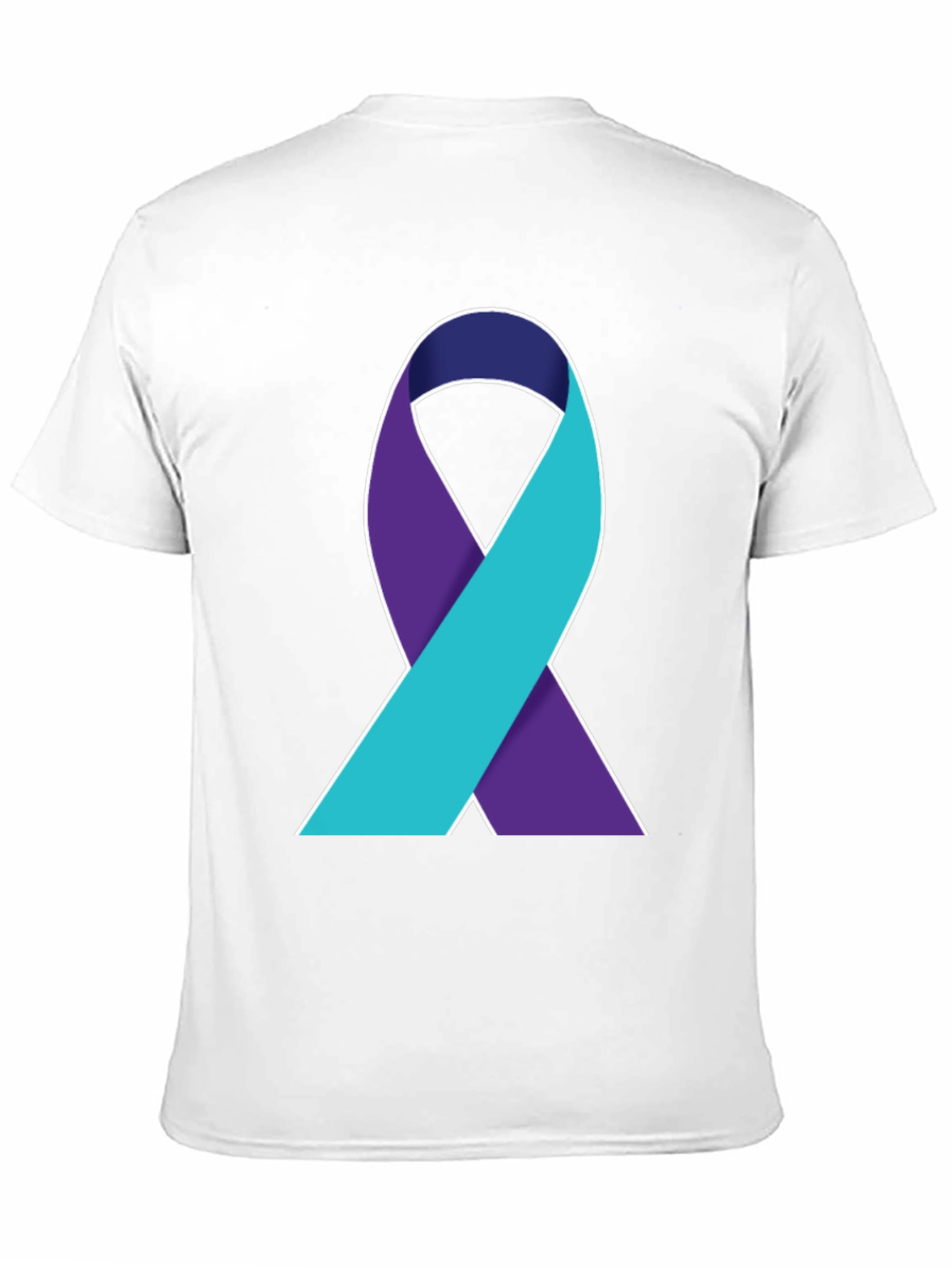 Suicide Awareness Ribbon Graphic Tee