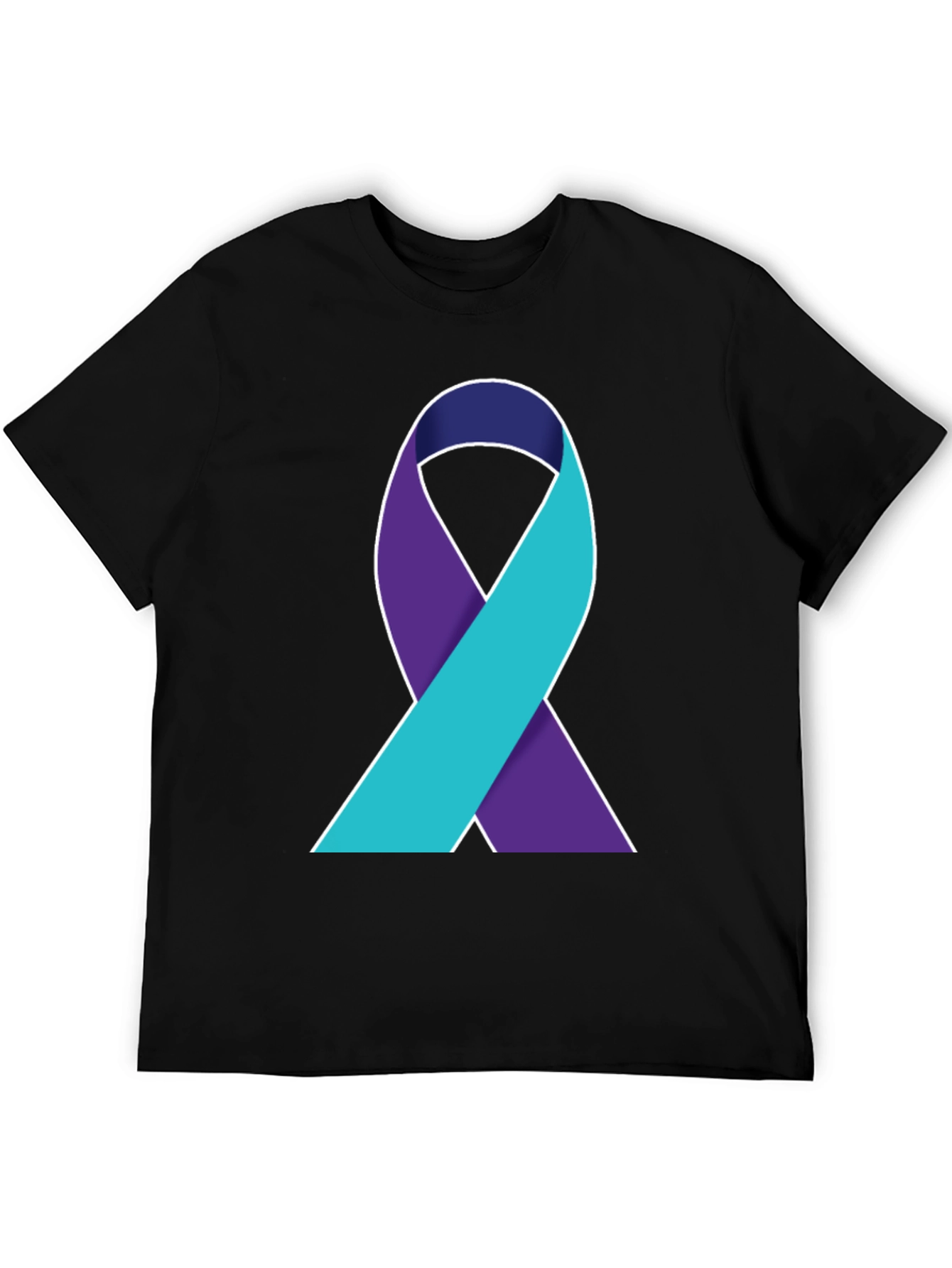 Suicide Awareness Ribbon Graphic Tee
