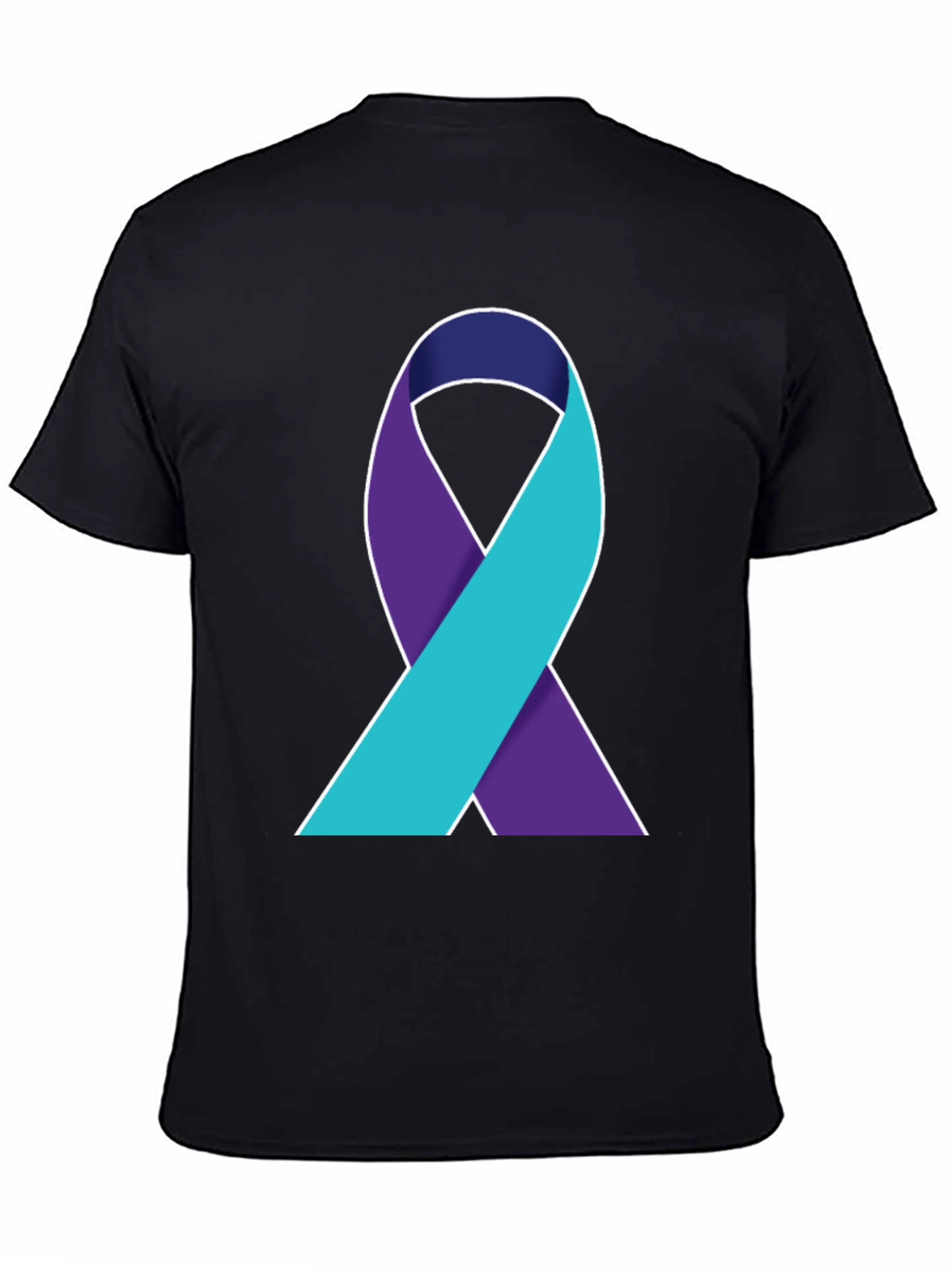 Suicide Awareness Ribbon Graphic Tee