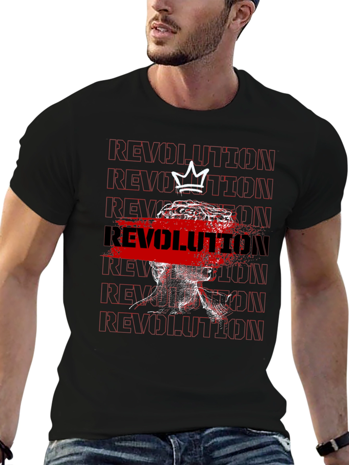 Revolution Graphic Tee - Modern Streetwear