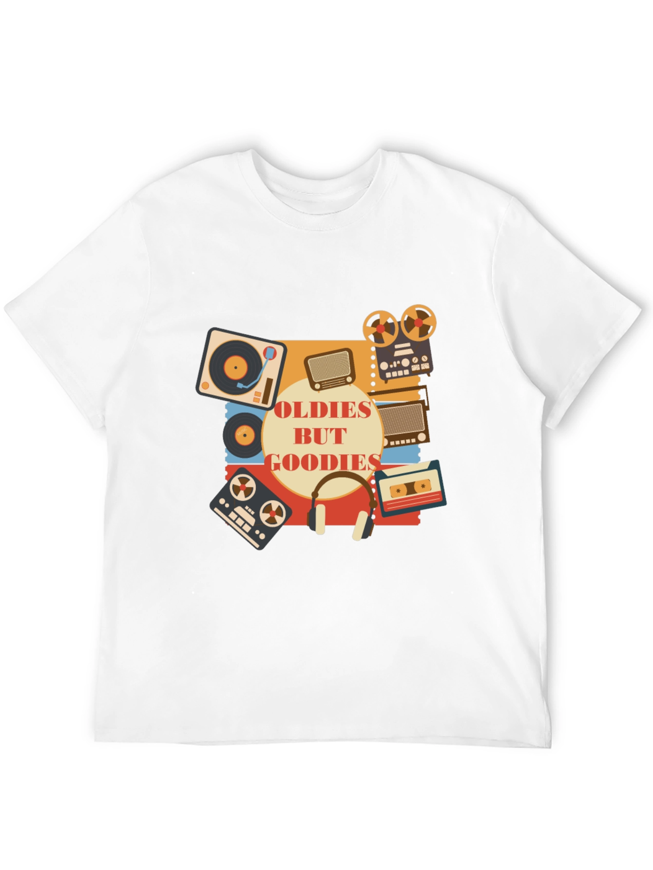 Retro Music T-Shirt - Oldies But Goodies!