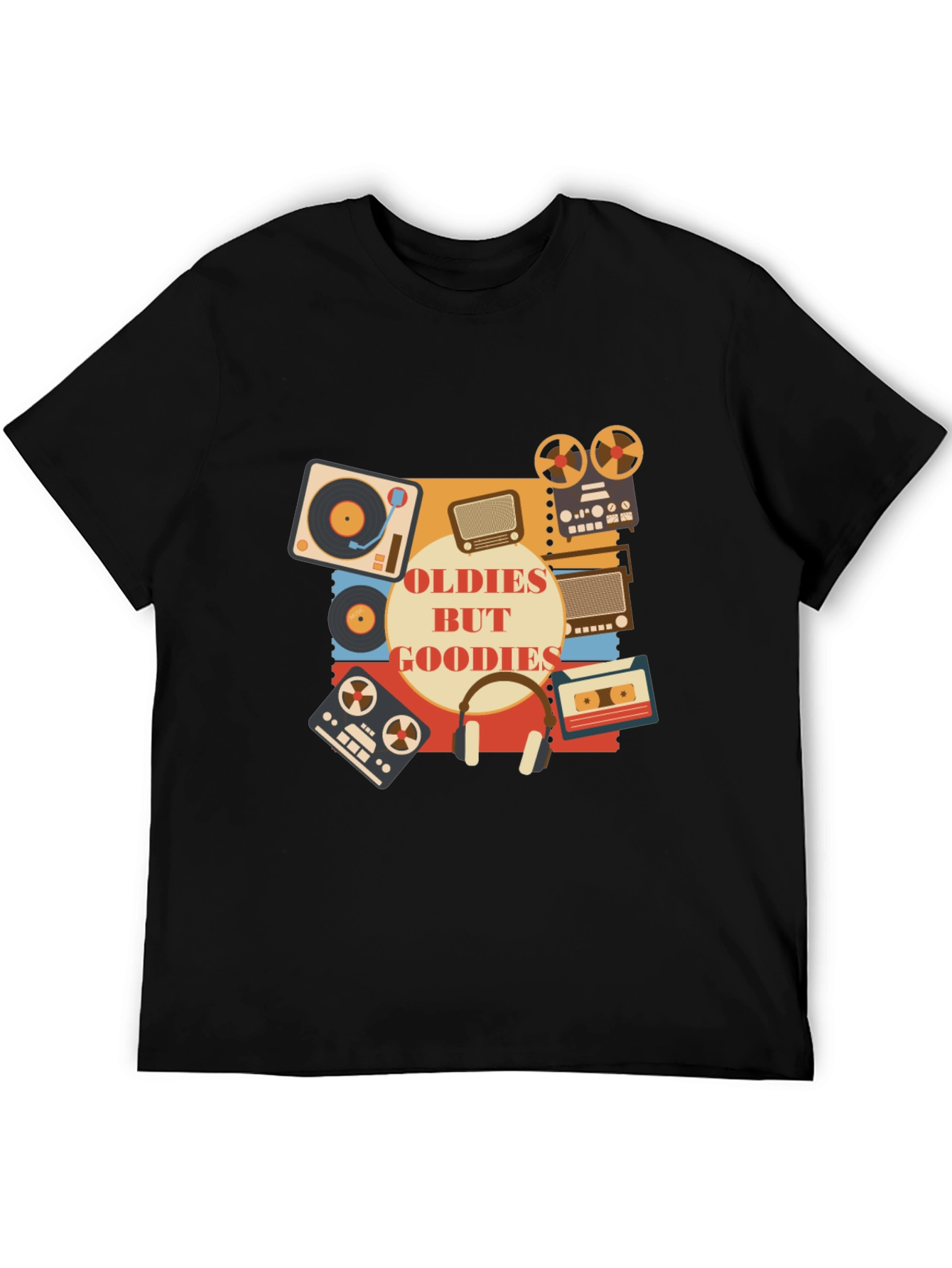 Retro Music T-Shirt - Oldies But Goodies!
