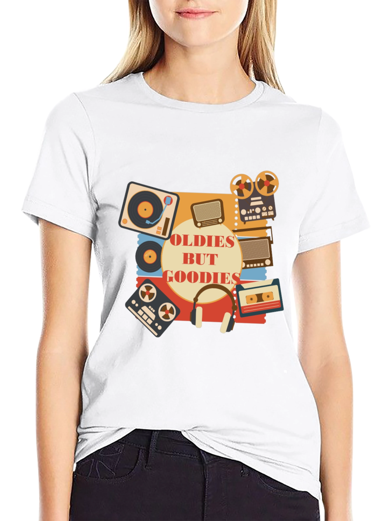 Retro Music T-Shirt - Oldies But Goodies!