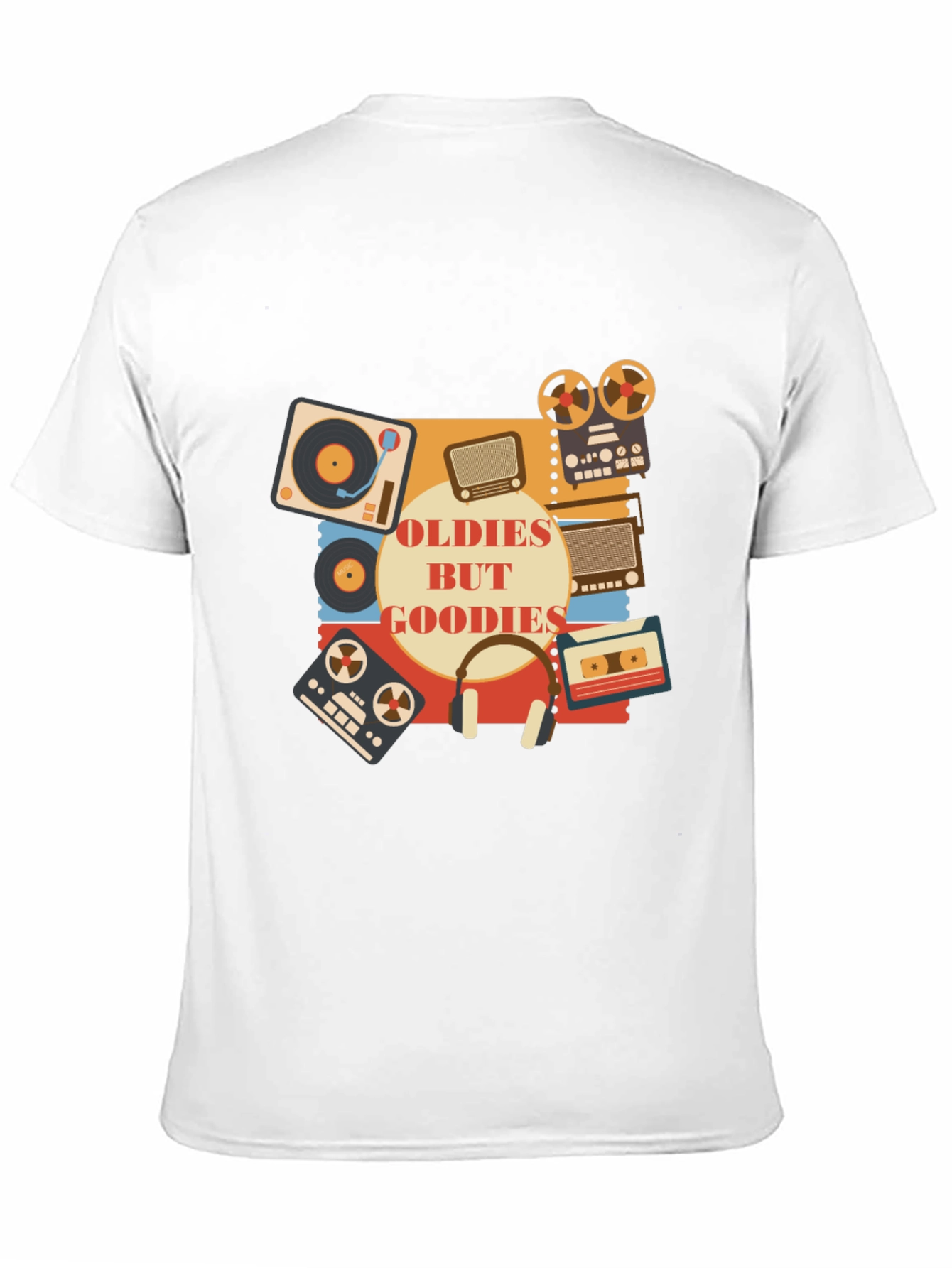 Retro Music T-Shirt - Oldies But Goodies!