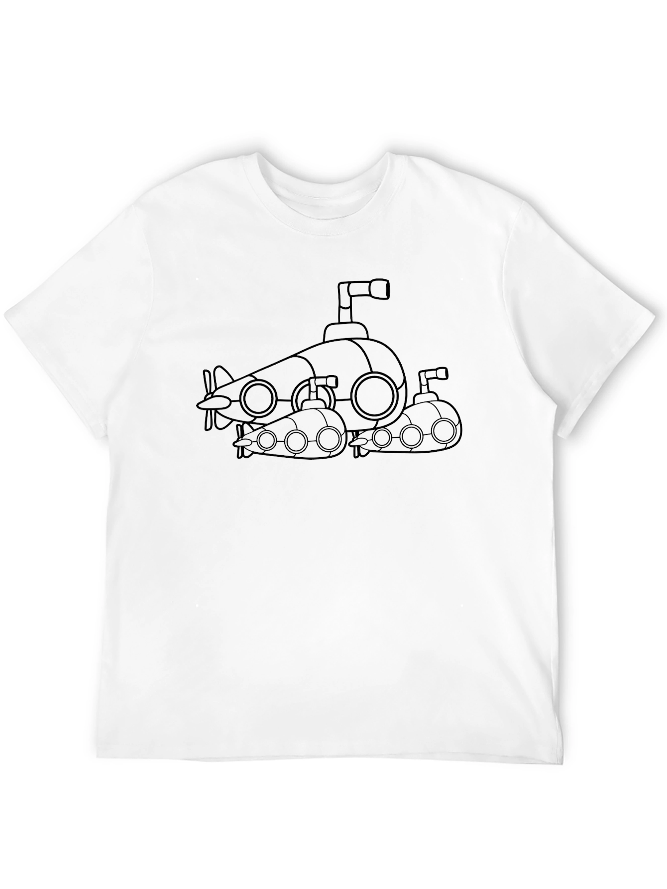 Submarine Graphic Tee - Nautical Style