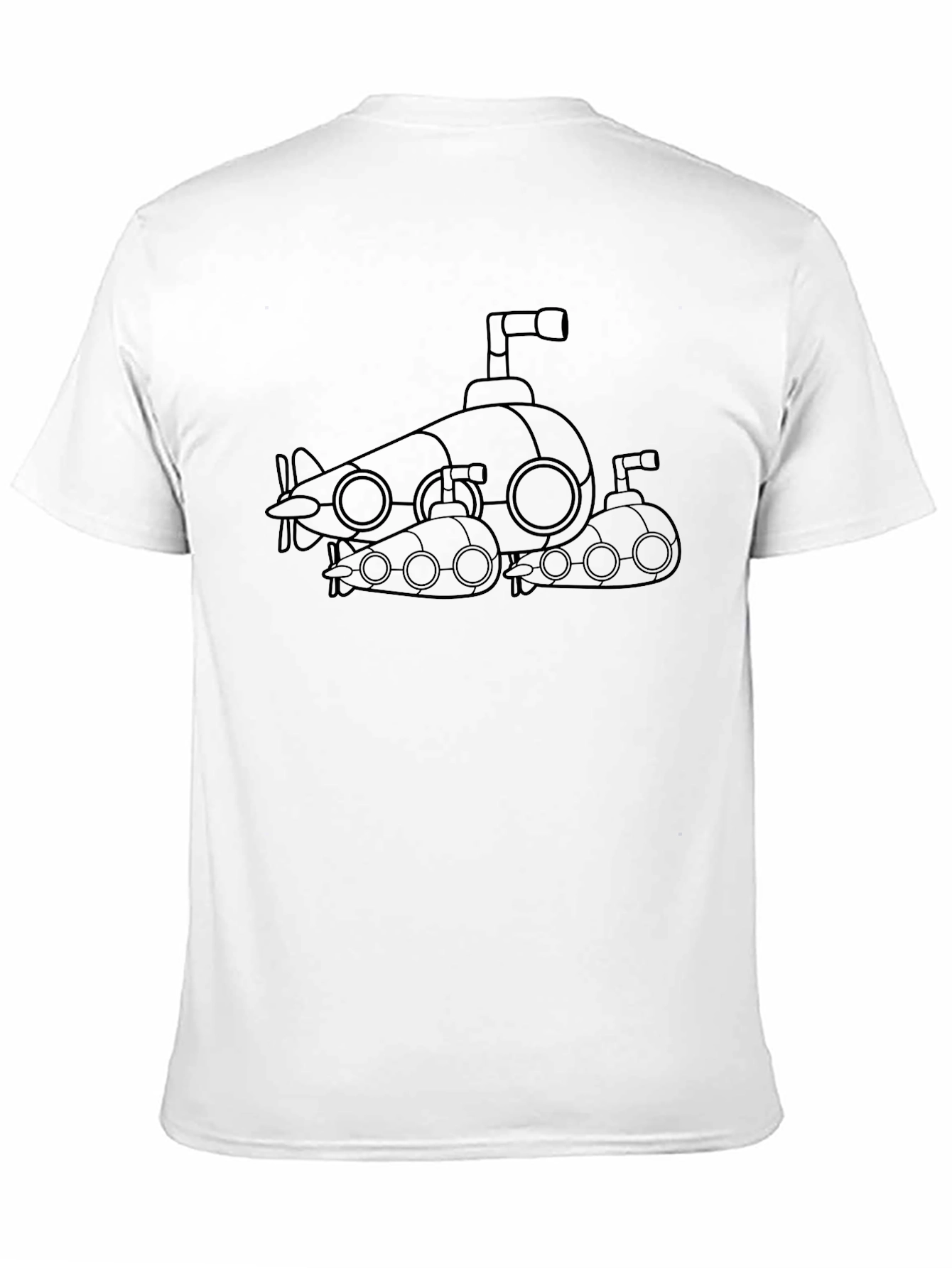 Submarine Graphic Tee - Nautical Style