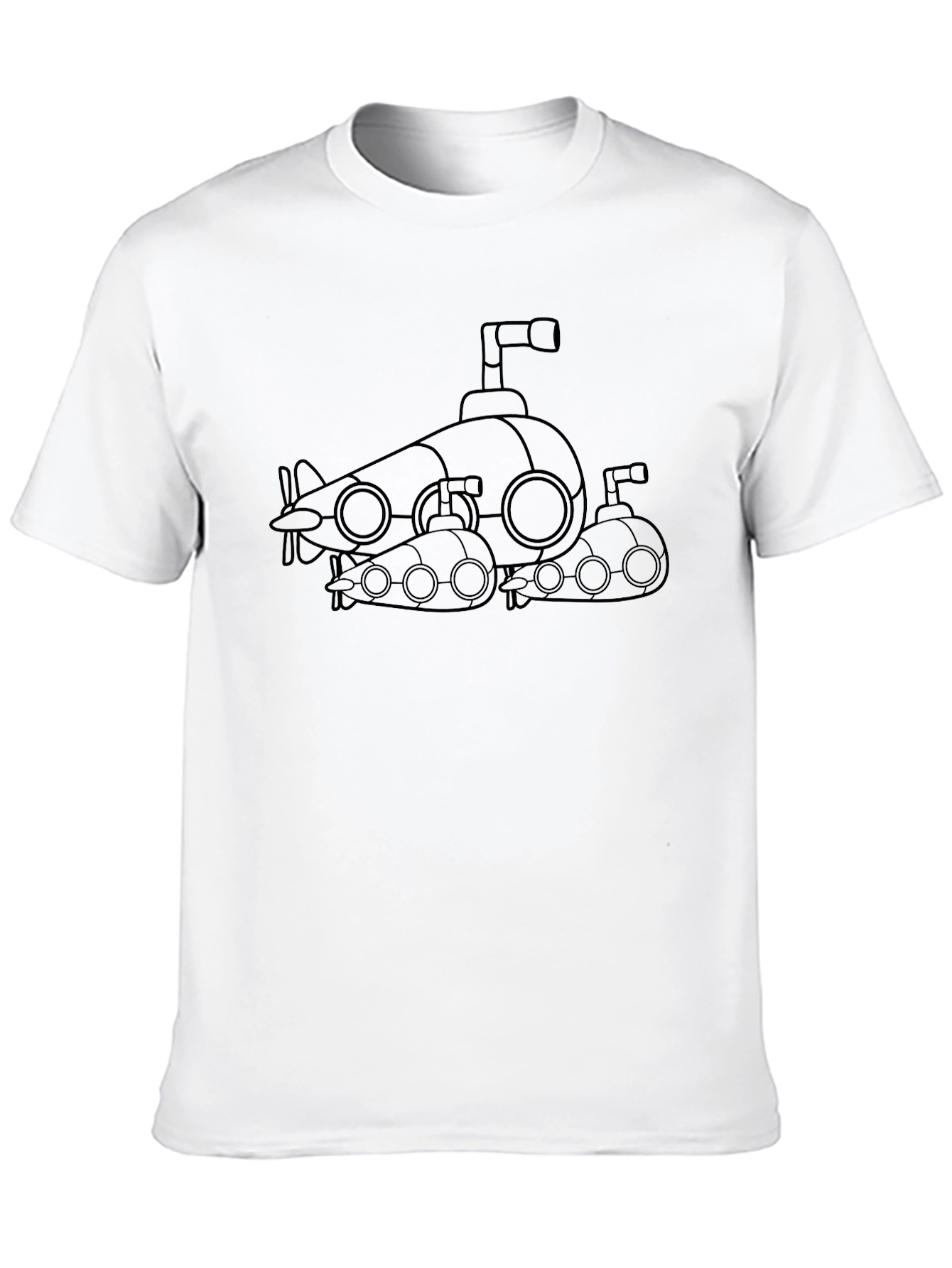 Submarine Graphic Tee - Nautical Style