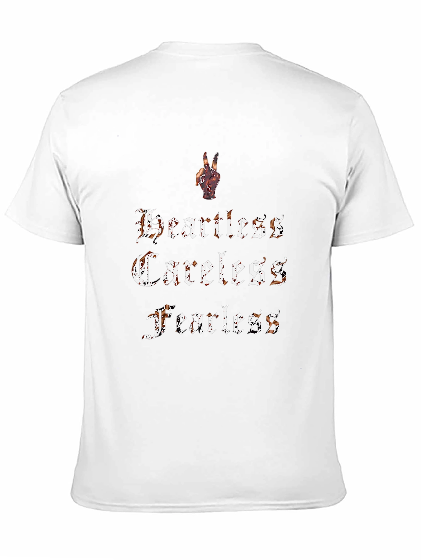 Heartless Careless Fearless Graphic Tee