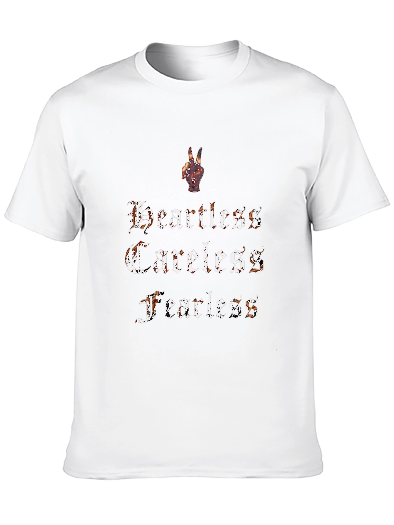 Heartless Careless Fearless Graphic Tee