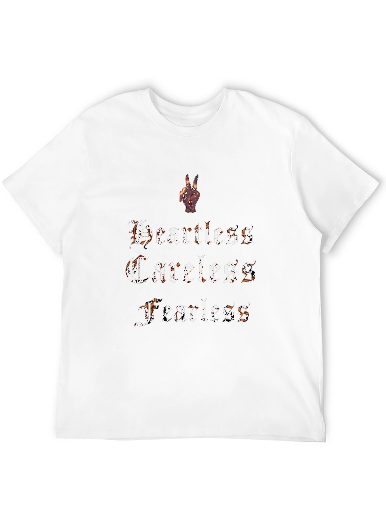 Heartless Careless Fearless Graphic Tee