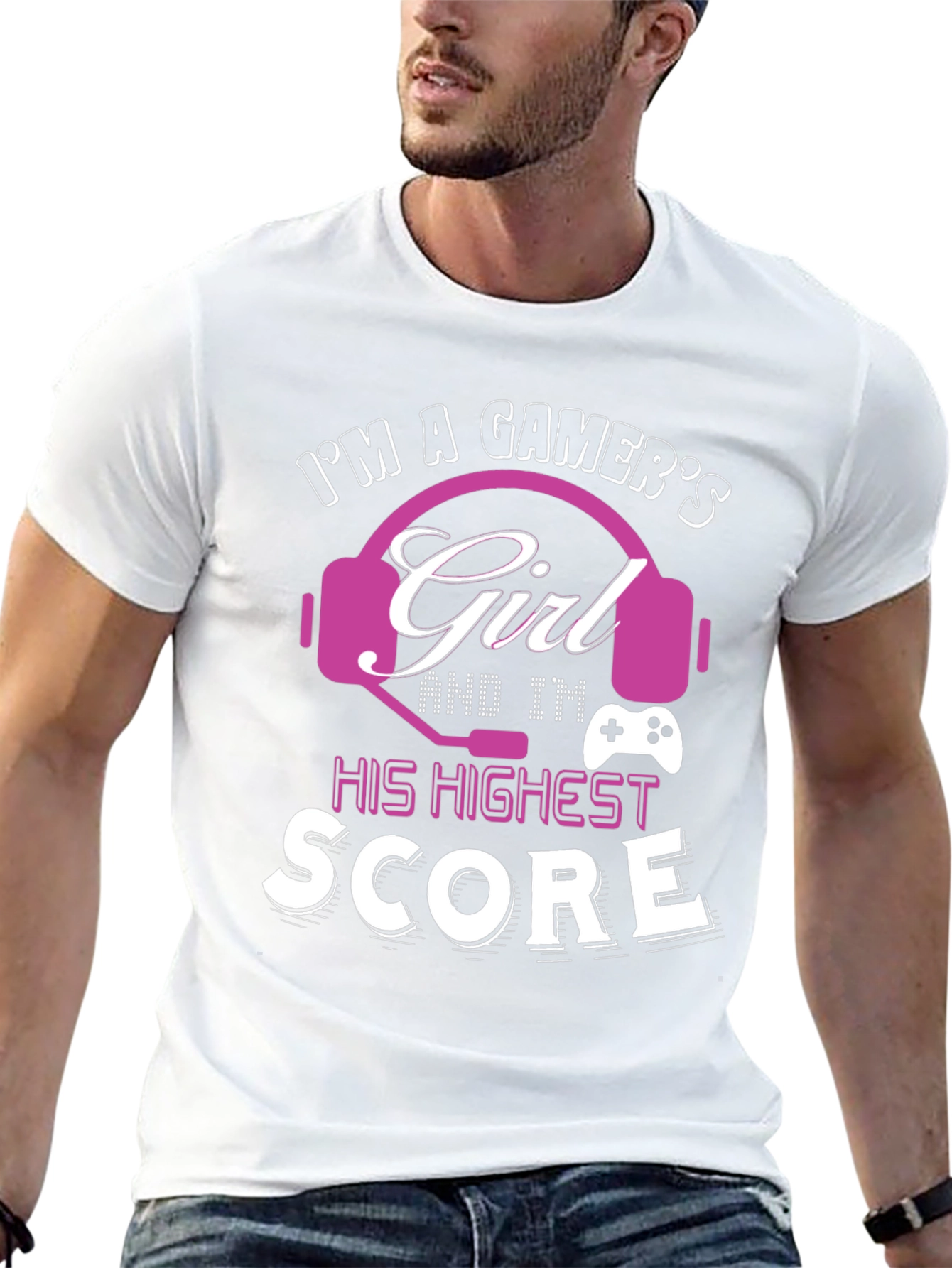 Gamers Girl T-Shirt - Highest Score