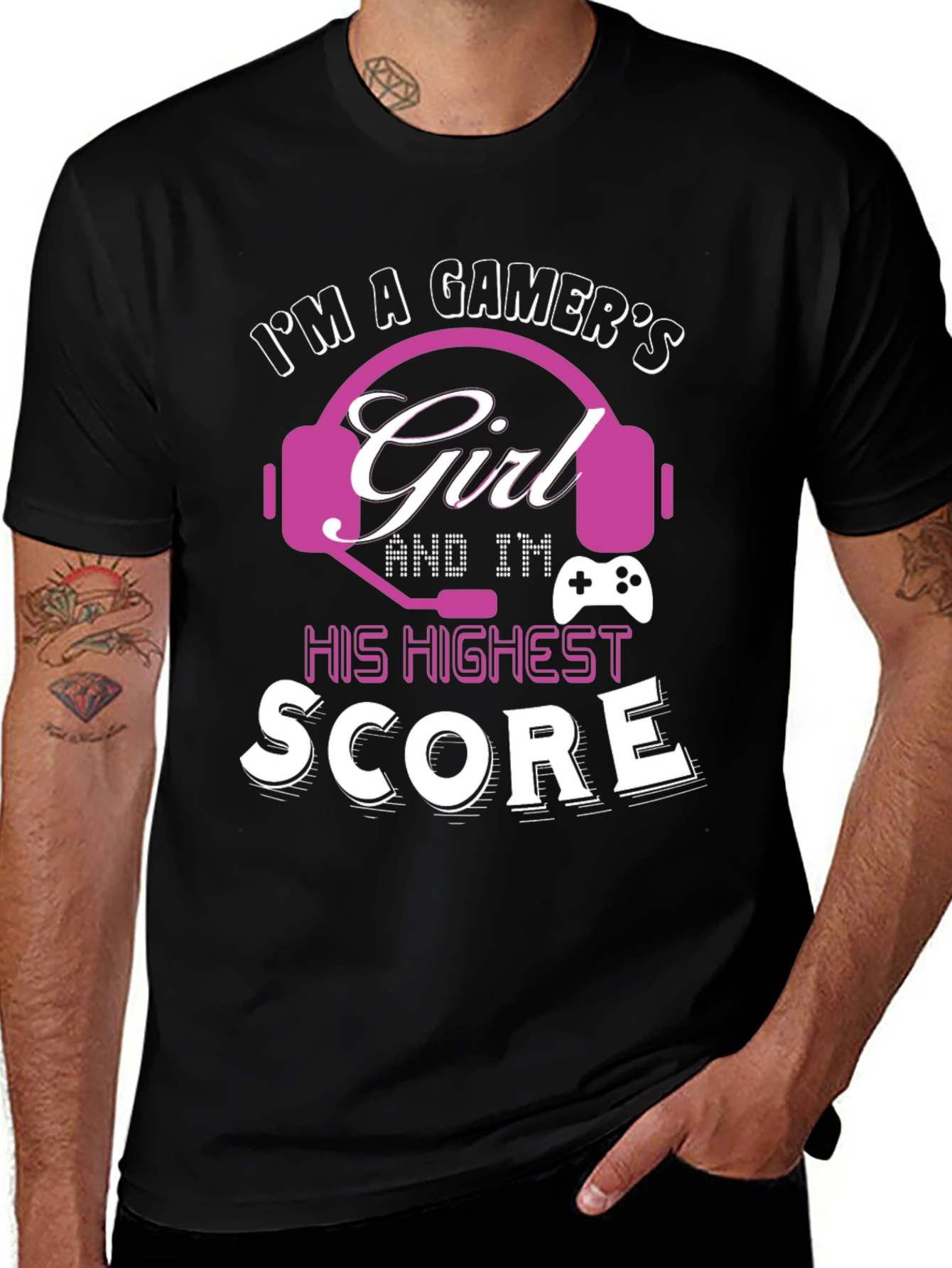 Gamers Girl T-Shirt - Highest Score