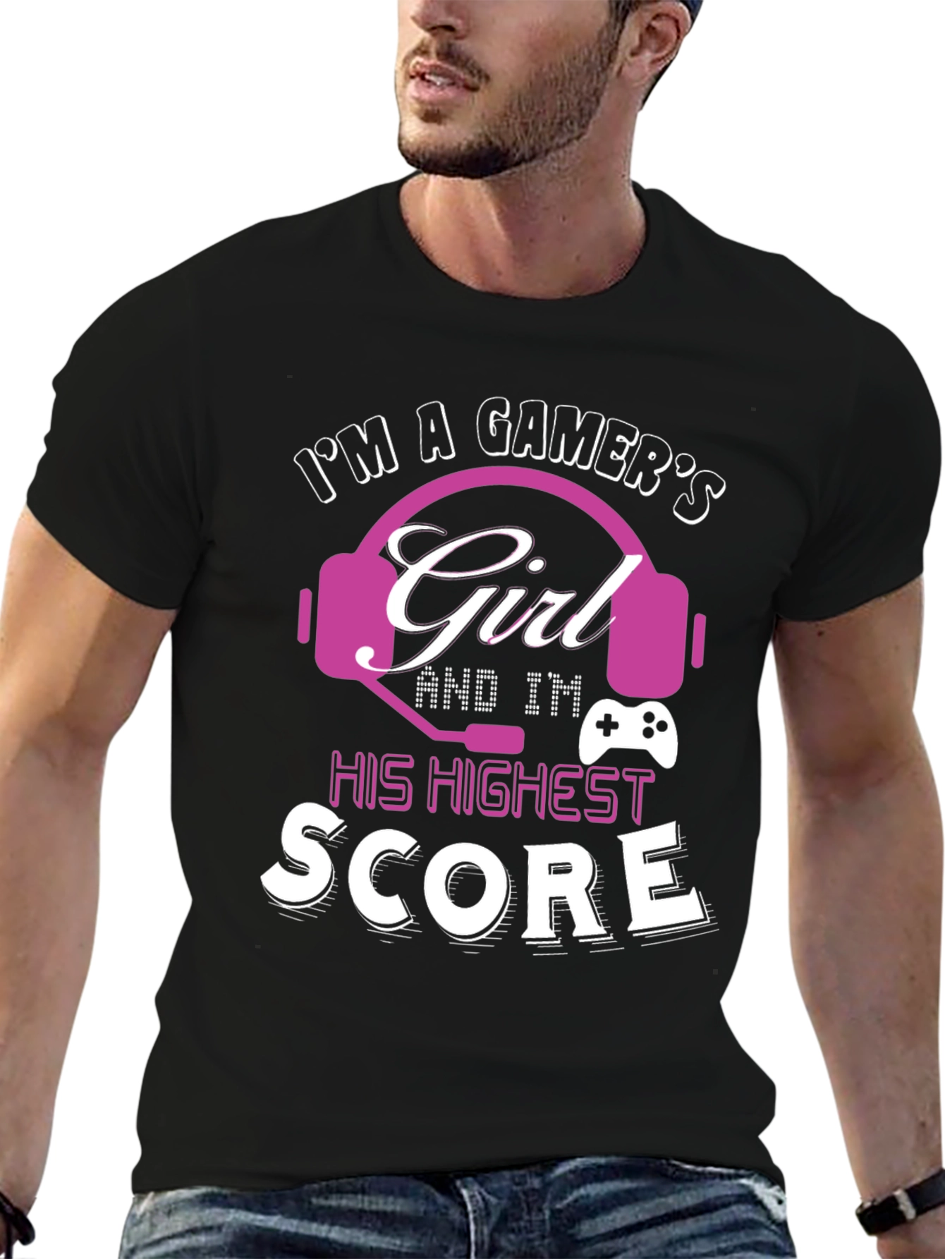Gamers Girl T-Shirt - Highest Score