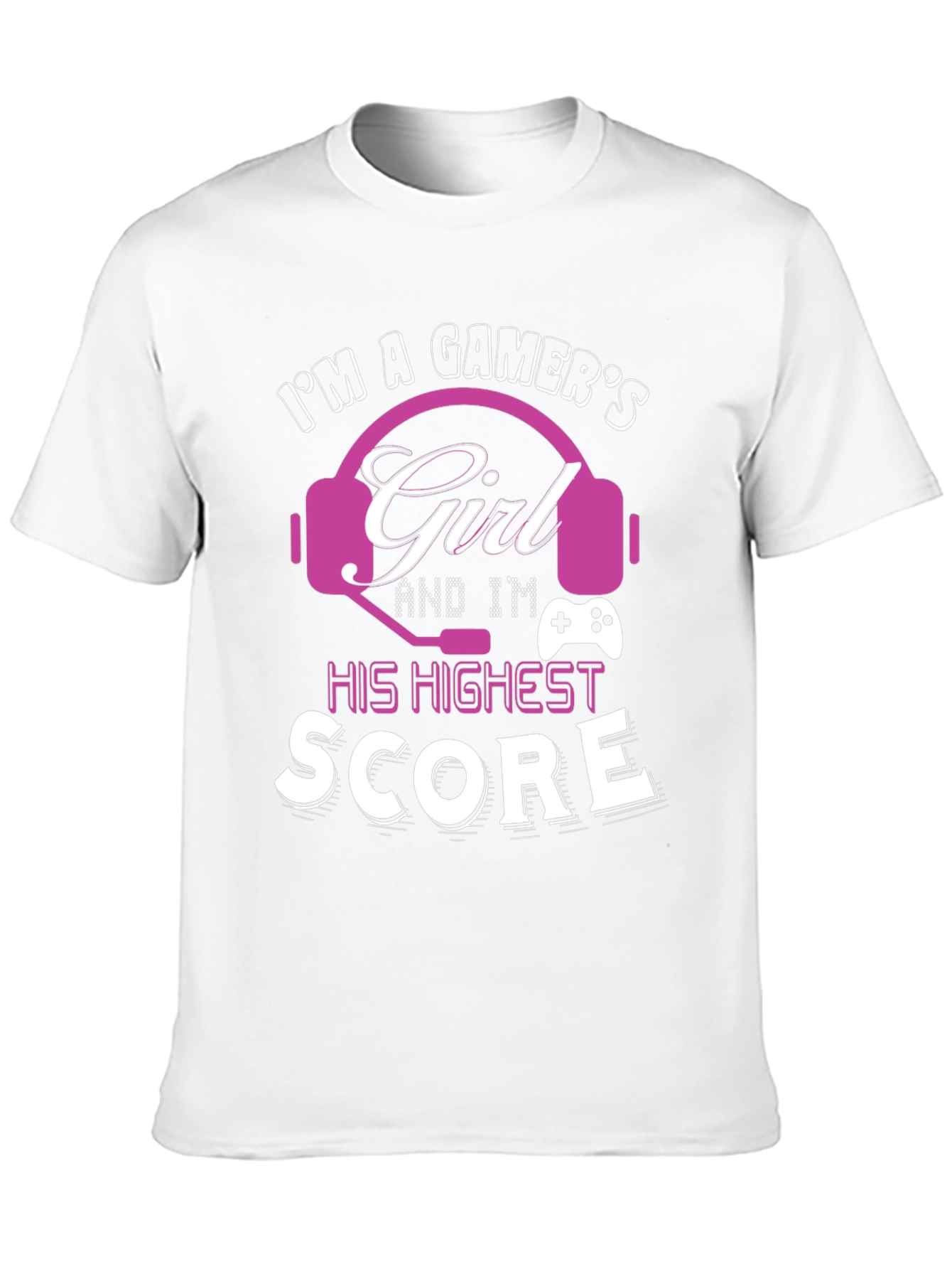 Gamers Girl T-Shirt - Highest Score