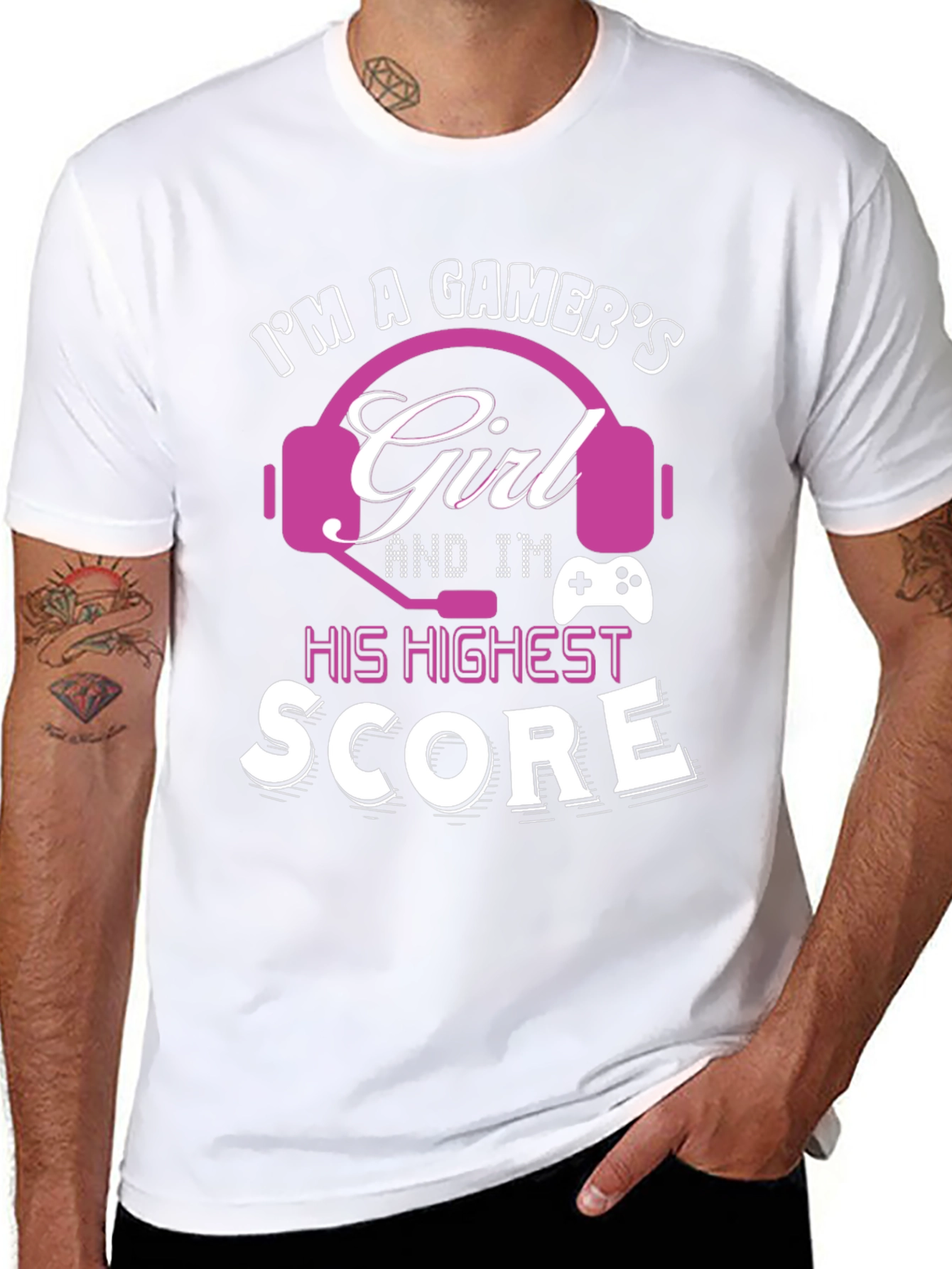 Gamers Girl T-Shirt - Highest Score