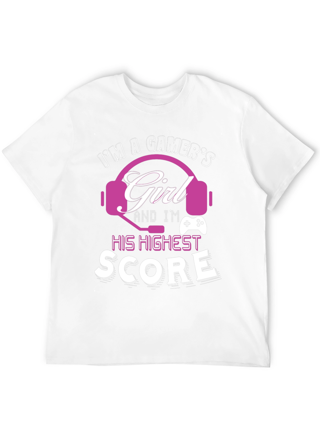 Gamers Girl T-Shirt - Highest Score