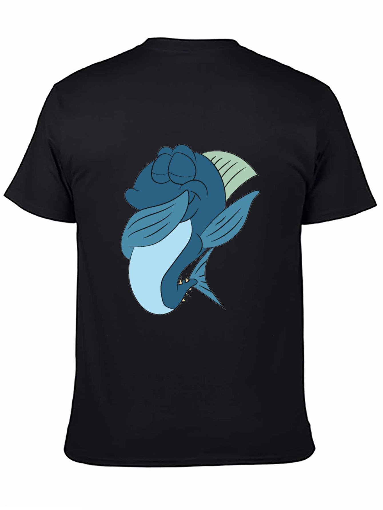 Cartoon Fish Graphic Tee