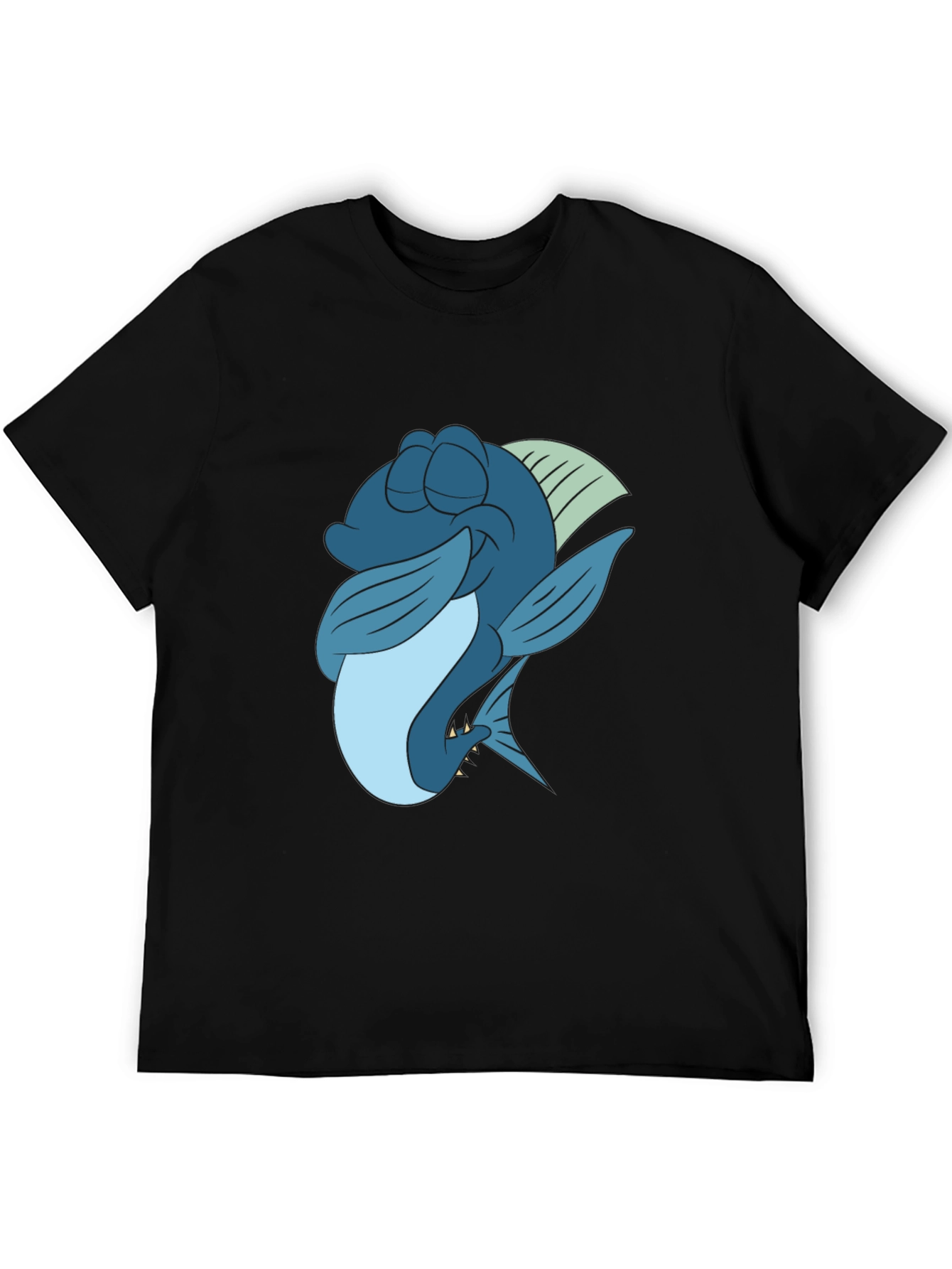Cartoon Fish Graphic Tee
