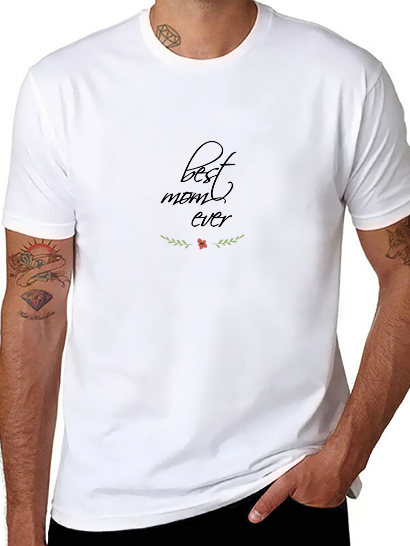 Best Mom Ever T-Shirt - Black Graphic Tee