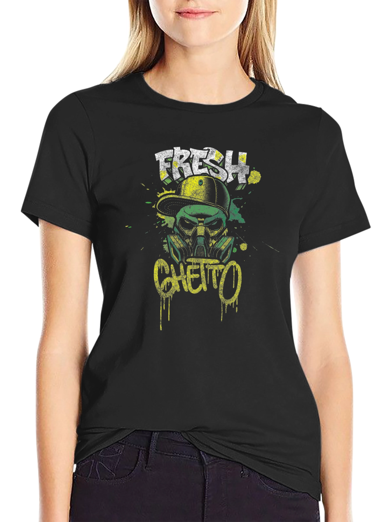 Fresh Ghetto Graphic T-Shirt