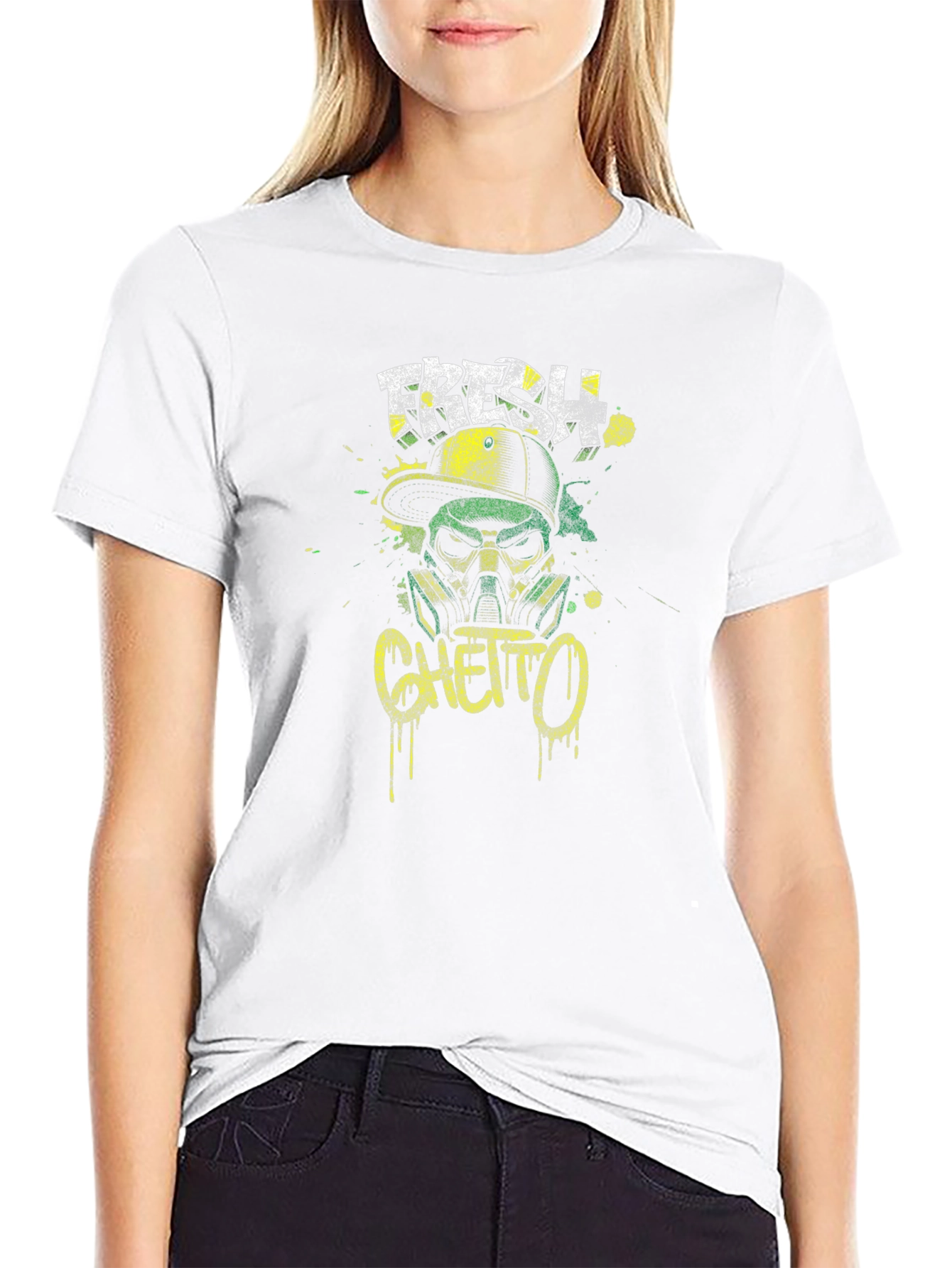 Fresh Ghetto Graphic T-Shirt