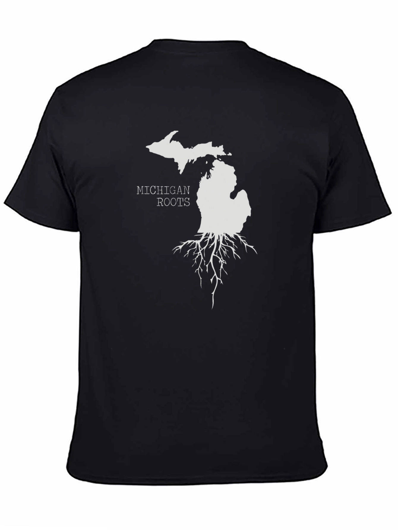 Michigan Roots Graphic Tee - Black