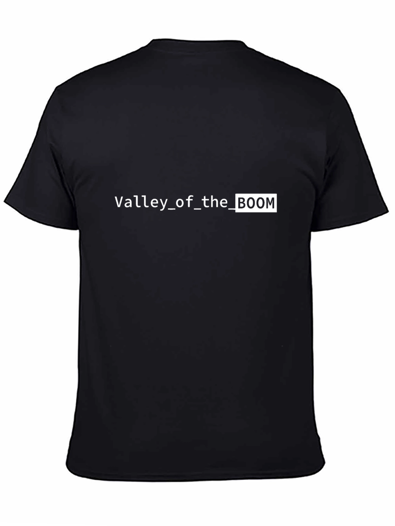 Valley of the Boom Black T-Shirt