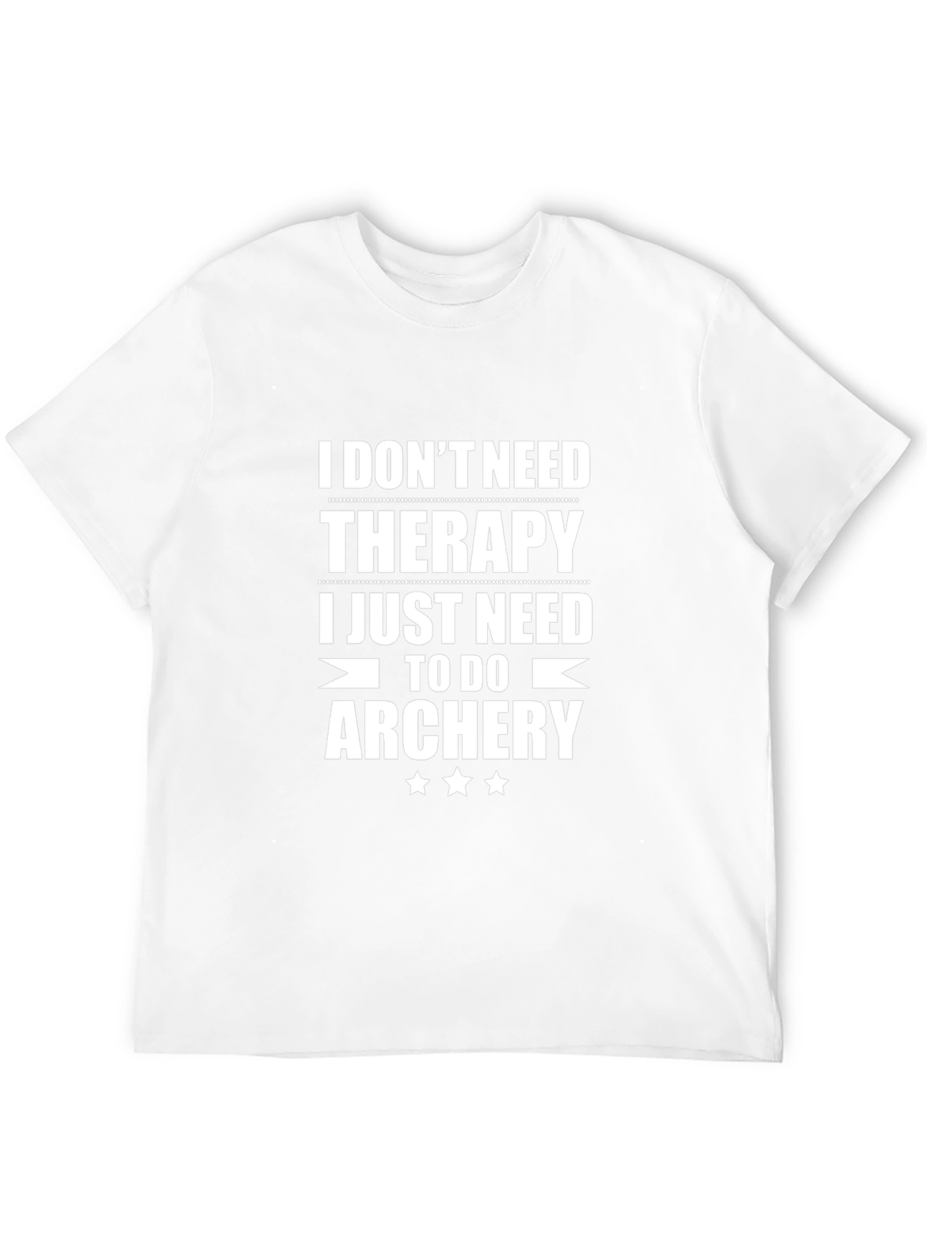 Archery Therapy T-Shirt - Funny Hobby Tee