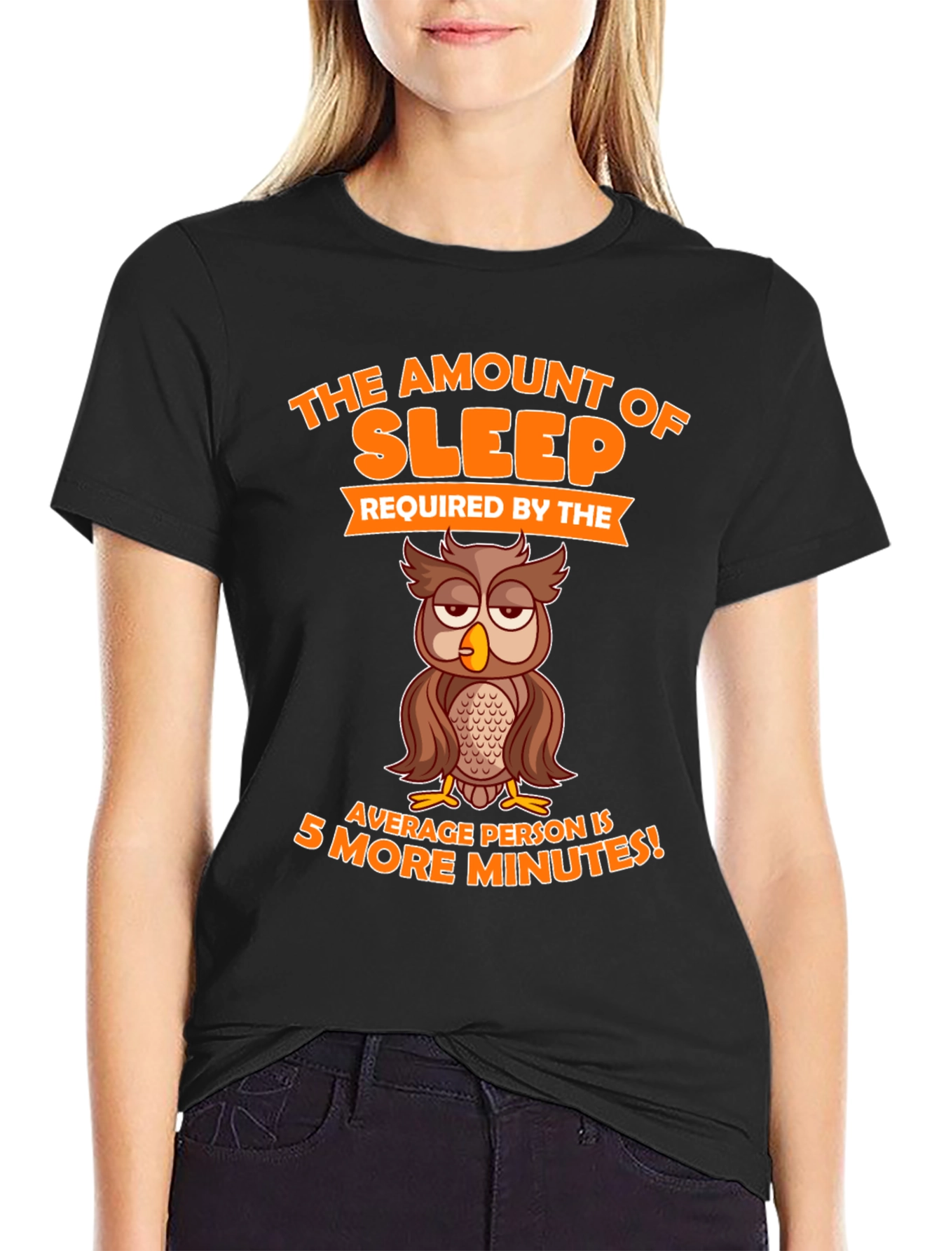 Funny Sleepy Owl T-Shirt