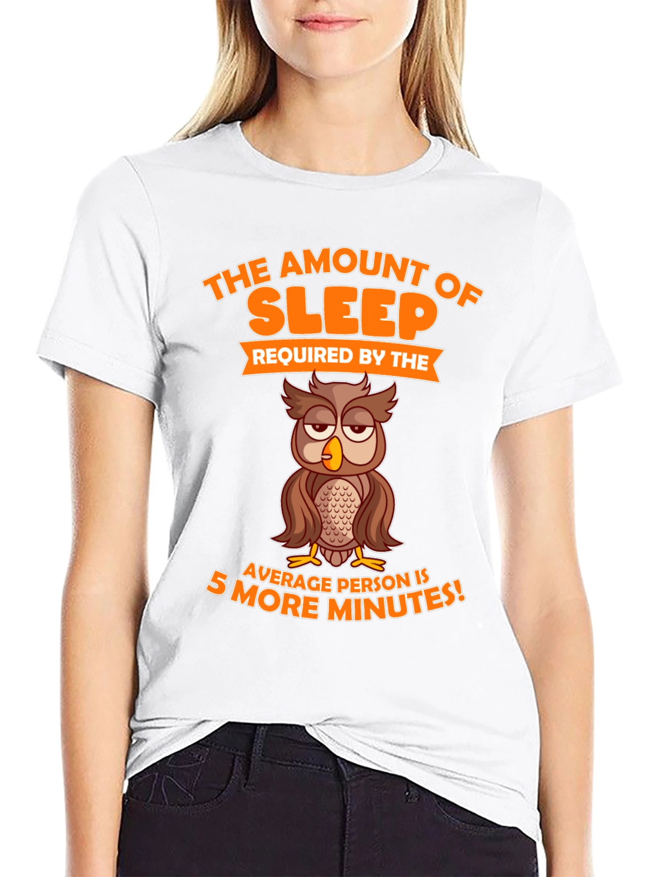 Funny Sleepy Owl T-Shirt