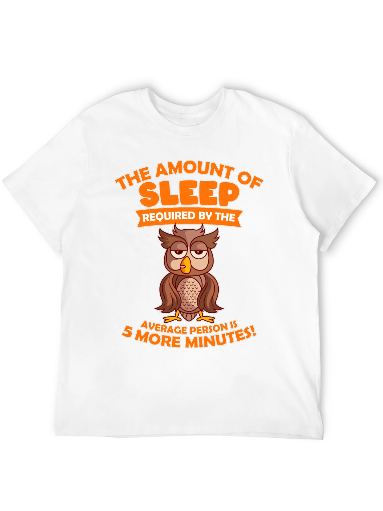 Funny Sleepy Owl T-Shirt