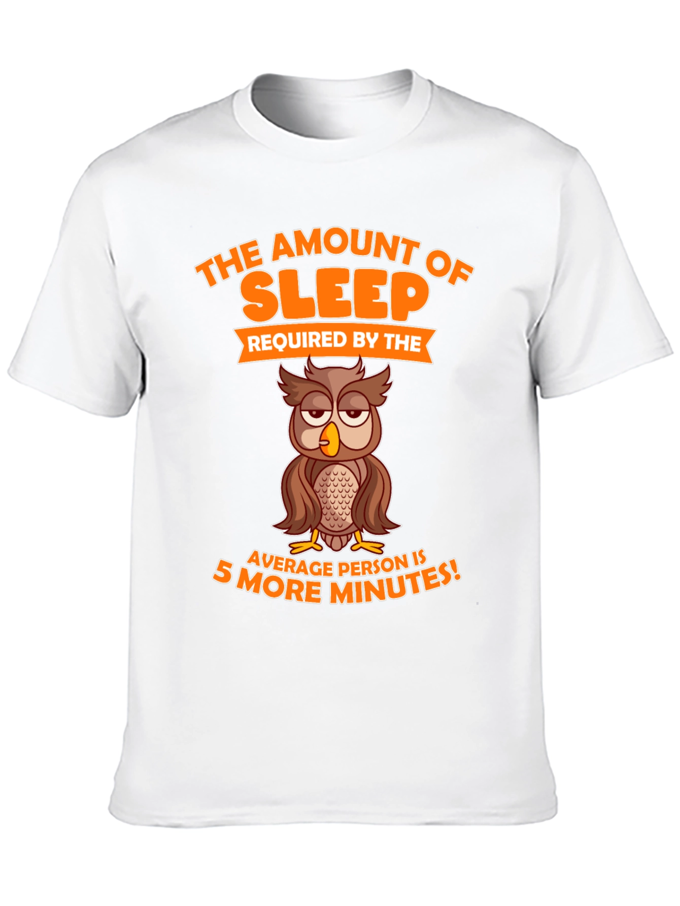Funny Sleepy Owl T-Shirt