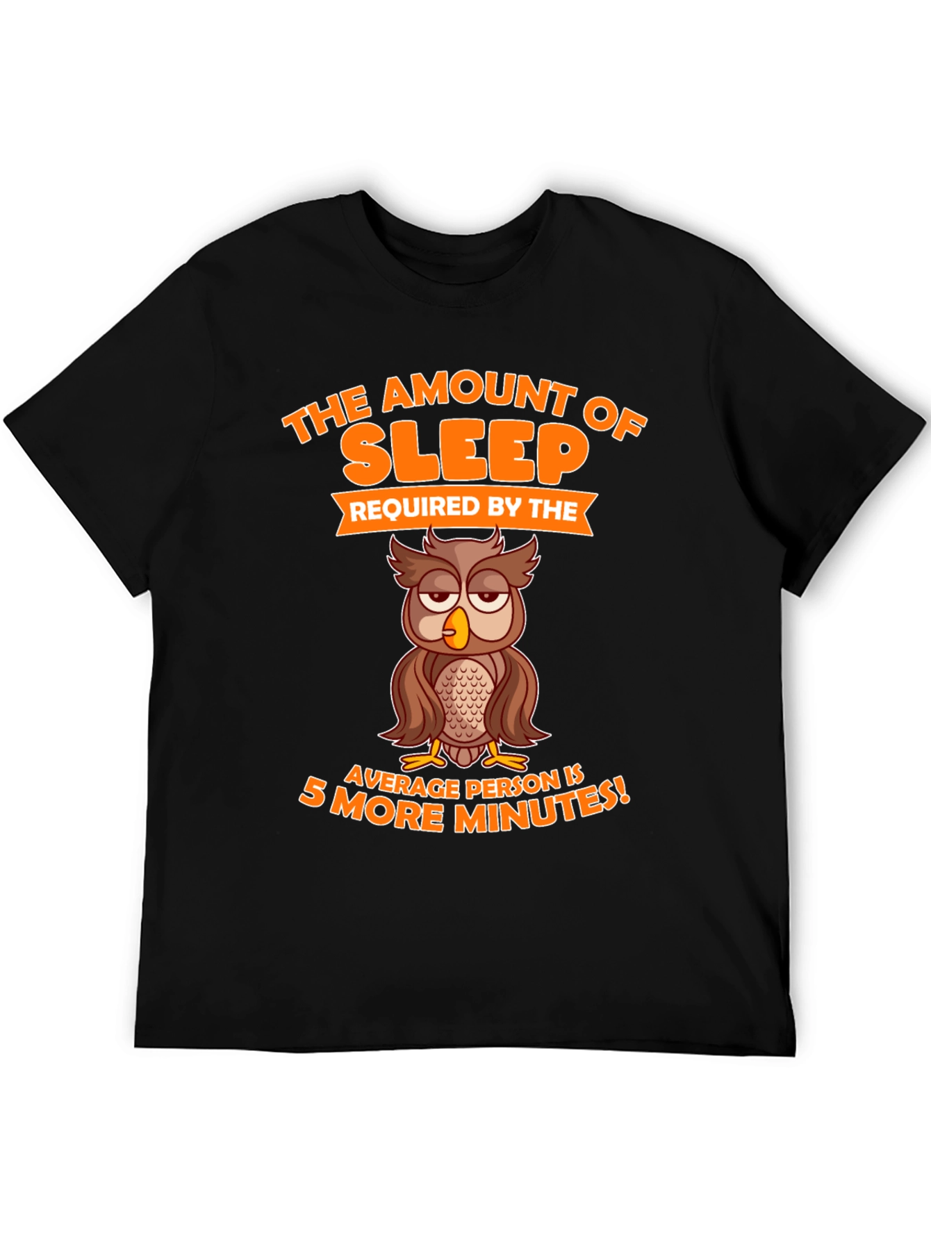 Funny Sleepy Owl T-Shirt