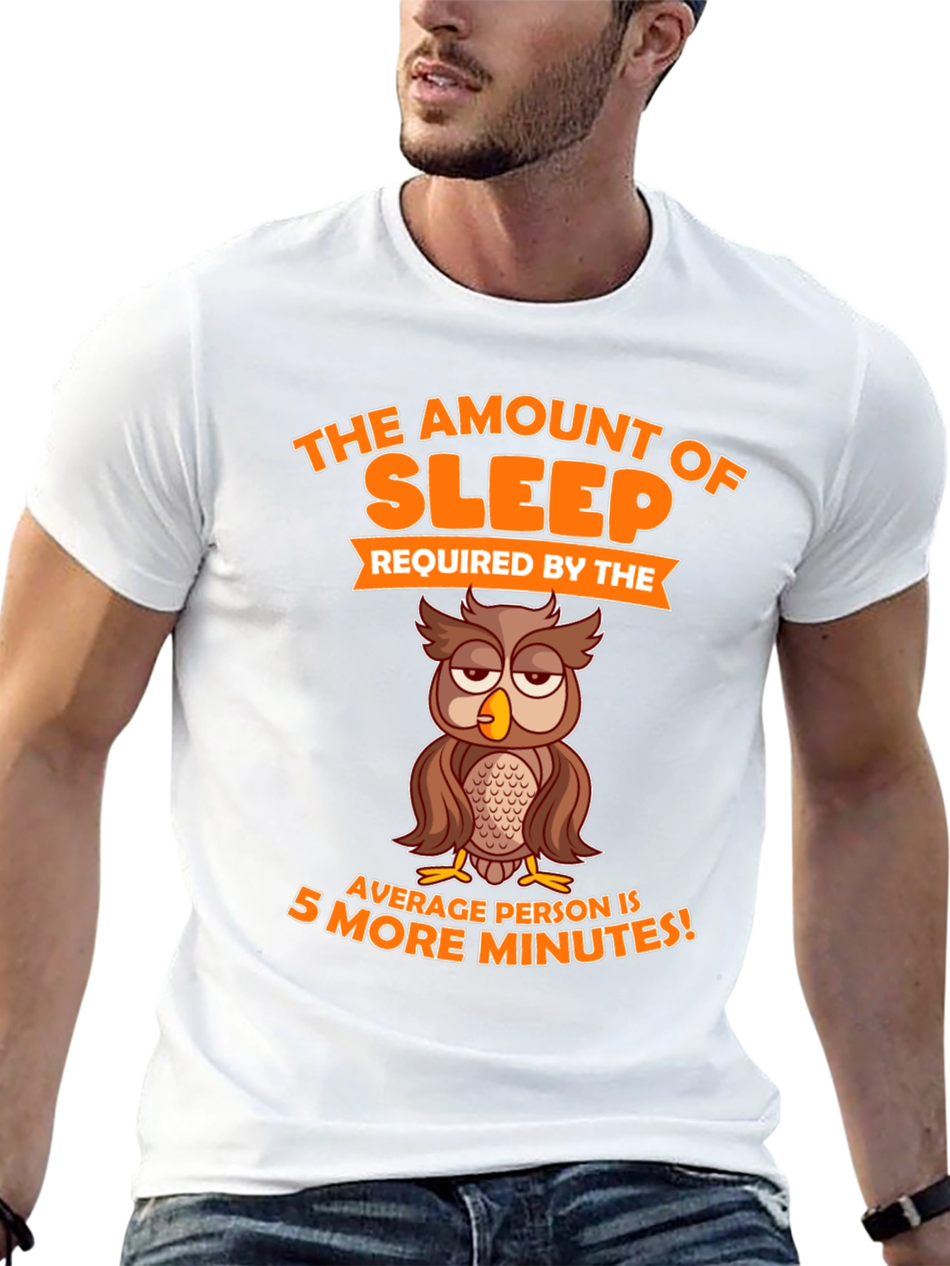 Funny Sleepy Owl T-Shirt
