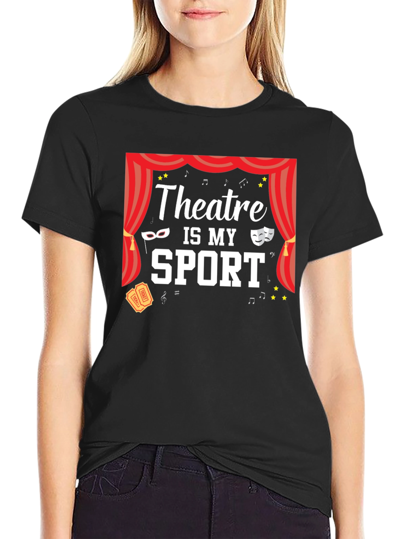 Theatre is My Sport Graphic Tee