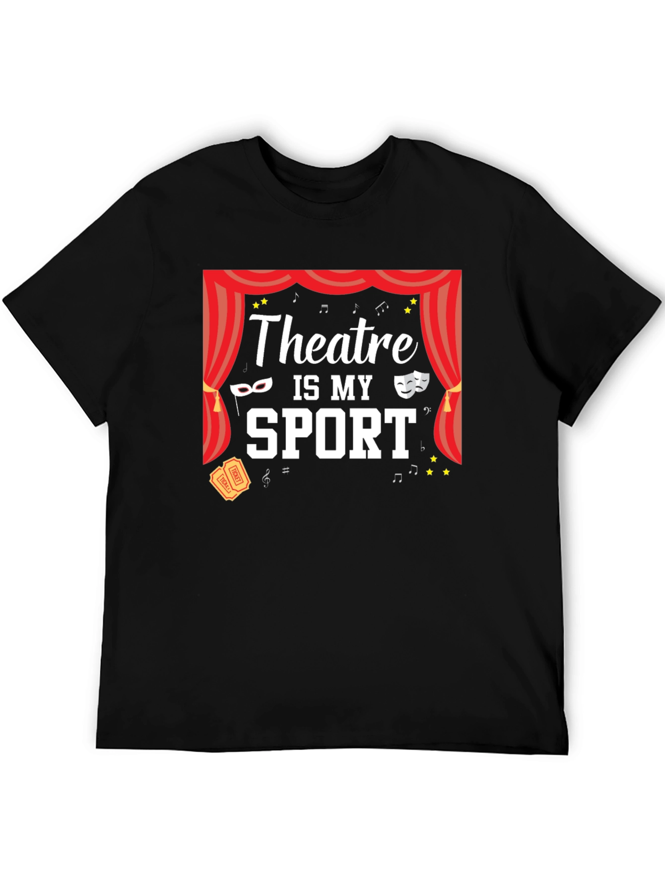 Theatre is My Sport Graphic Tee