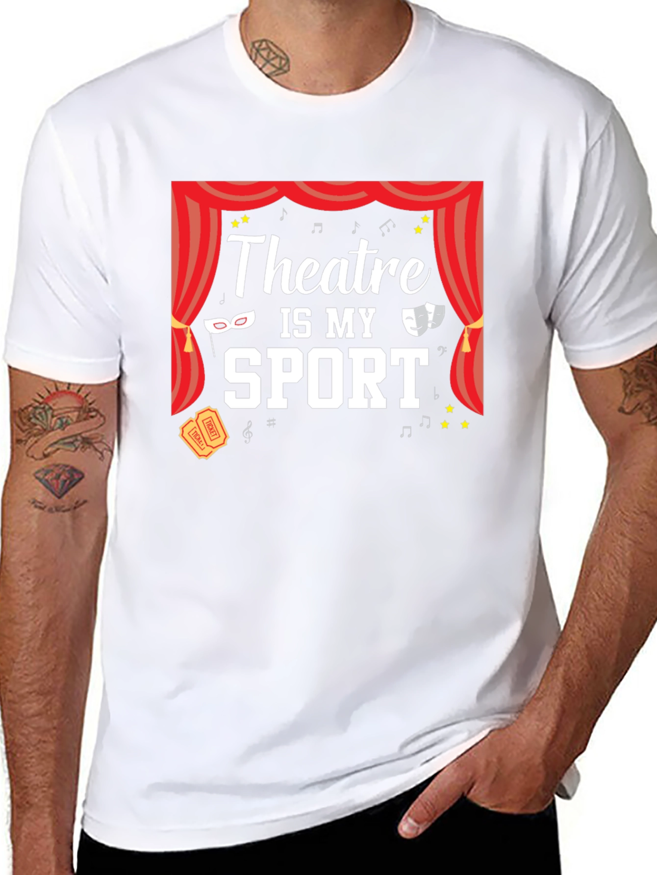 Theatre is My Sport Graphic Tee
