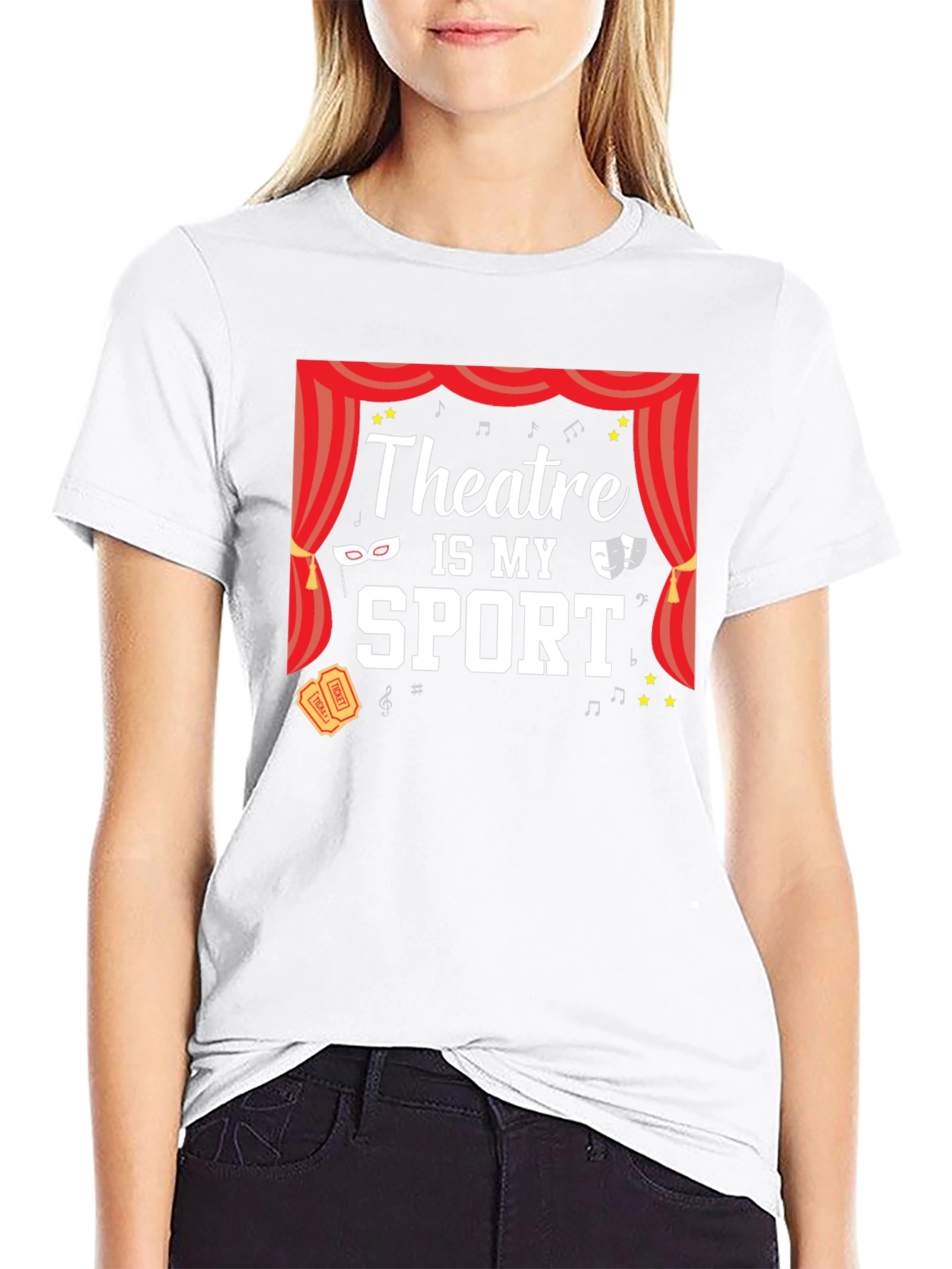 Theatre is My Sport Graphic Tee
