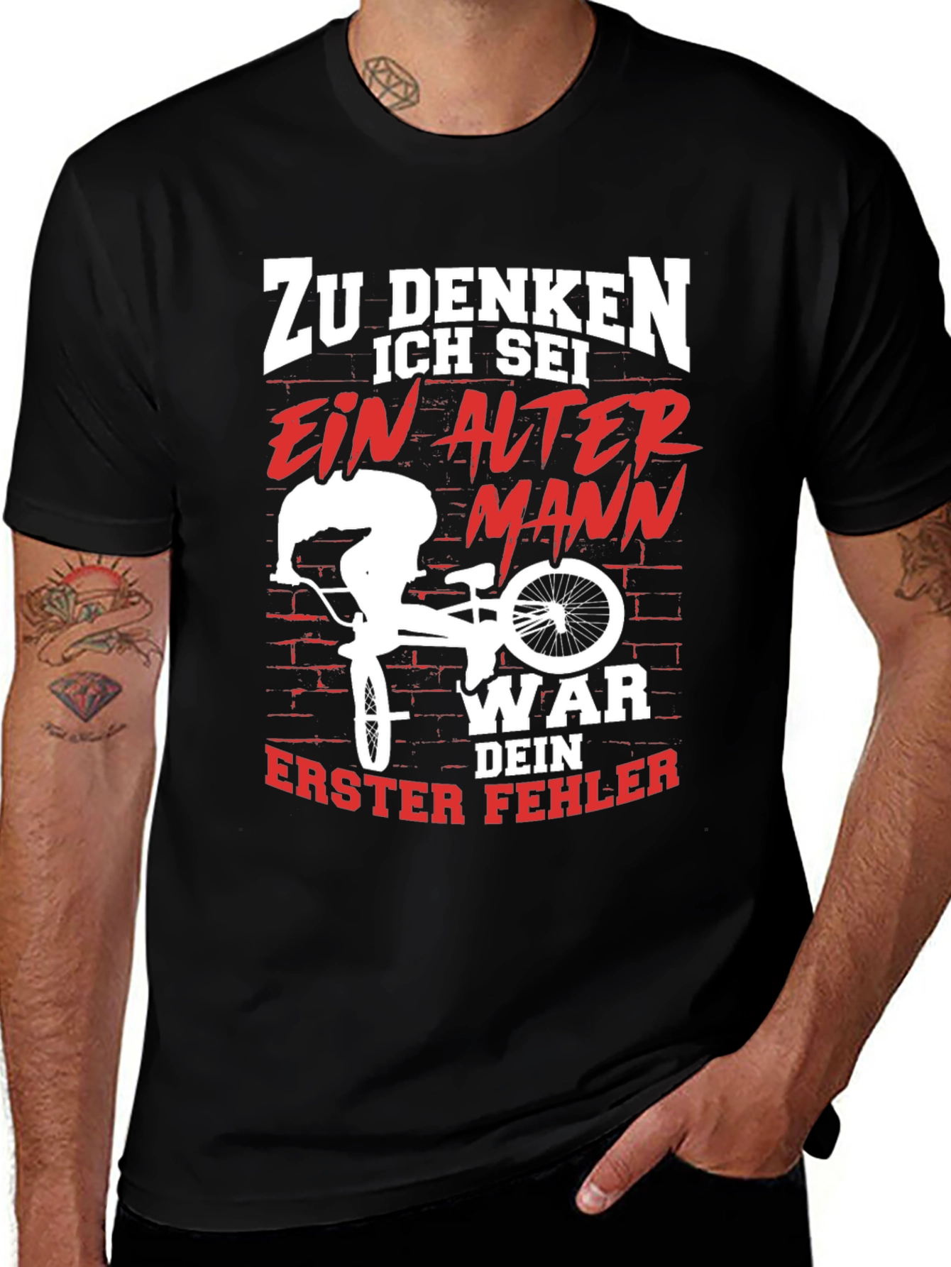 Zu Denken Old Man T-Shirt