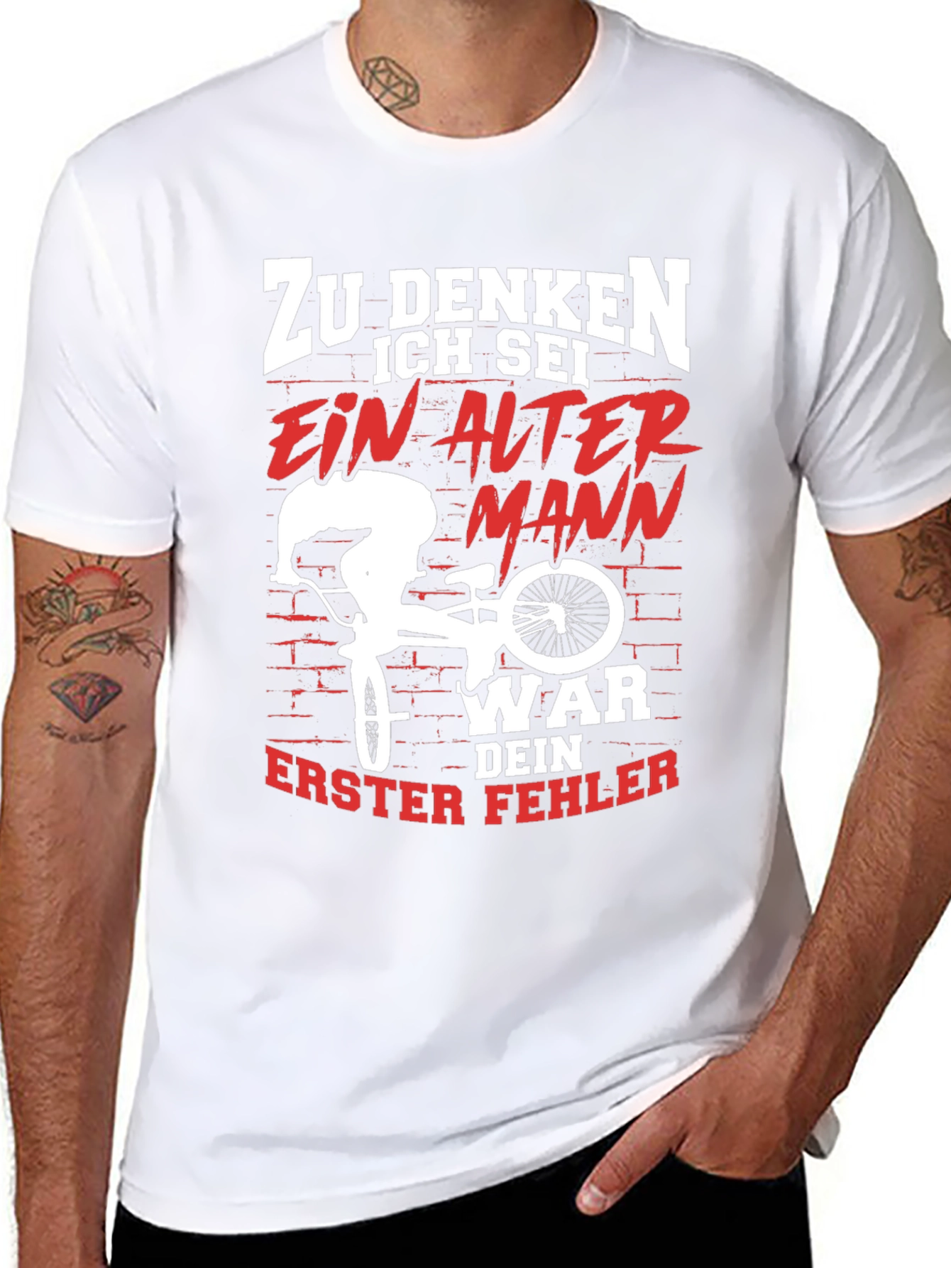 Zu Denken Old Man T-Shirt