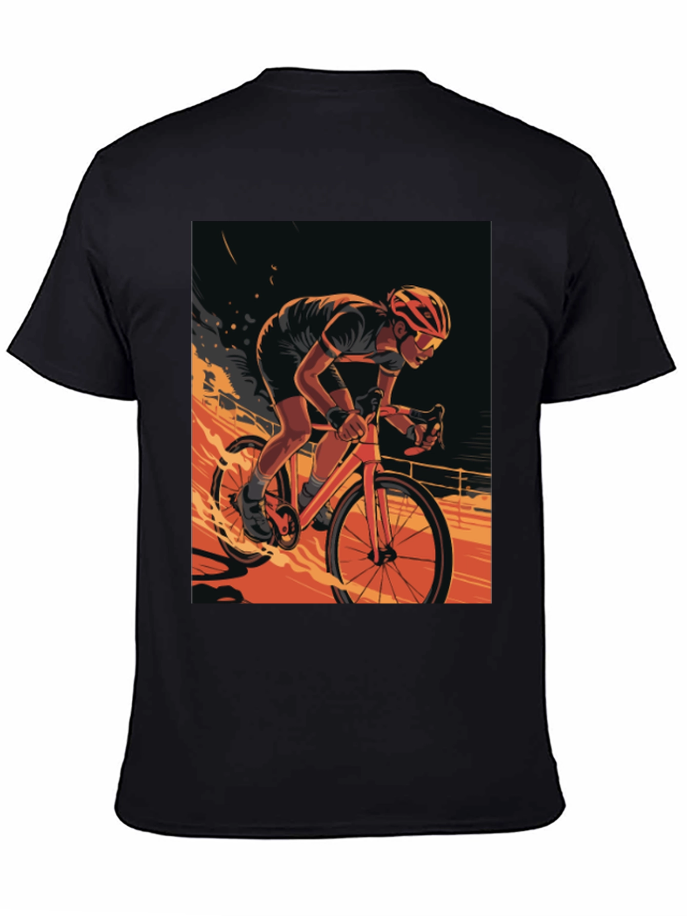 Cyclist Graphic Tee - Ride in Style