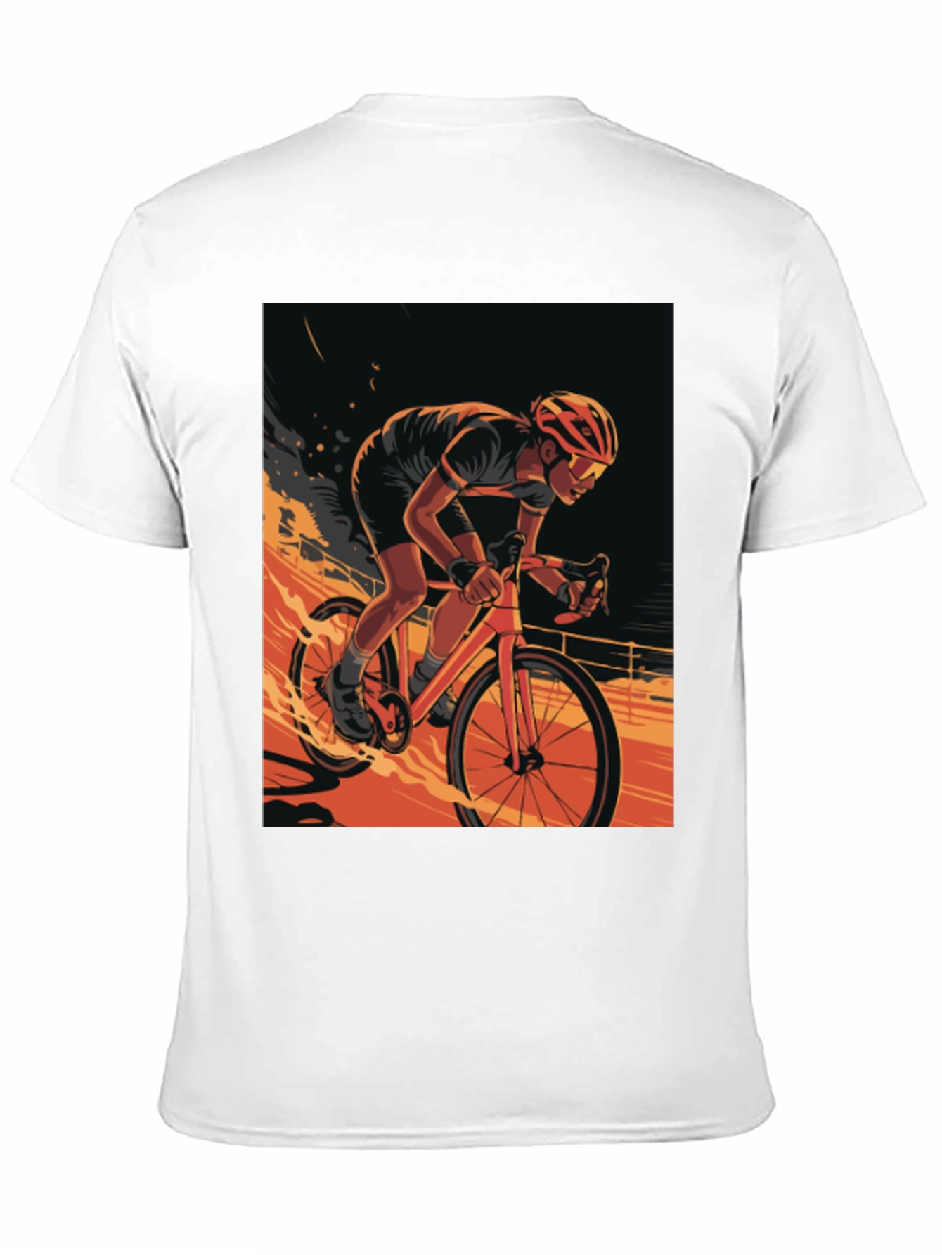 Cyclist Graphic Tee - Ride in Style