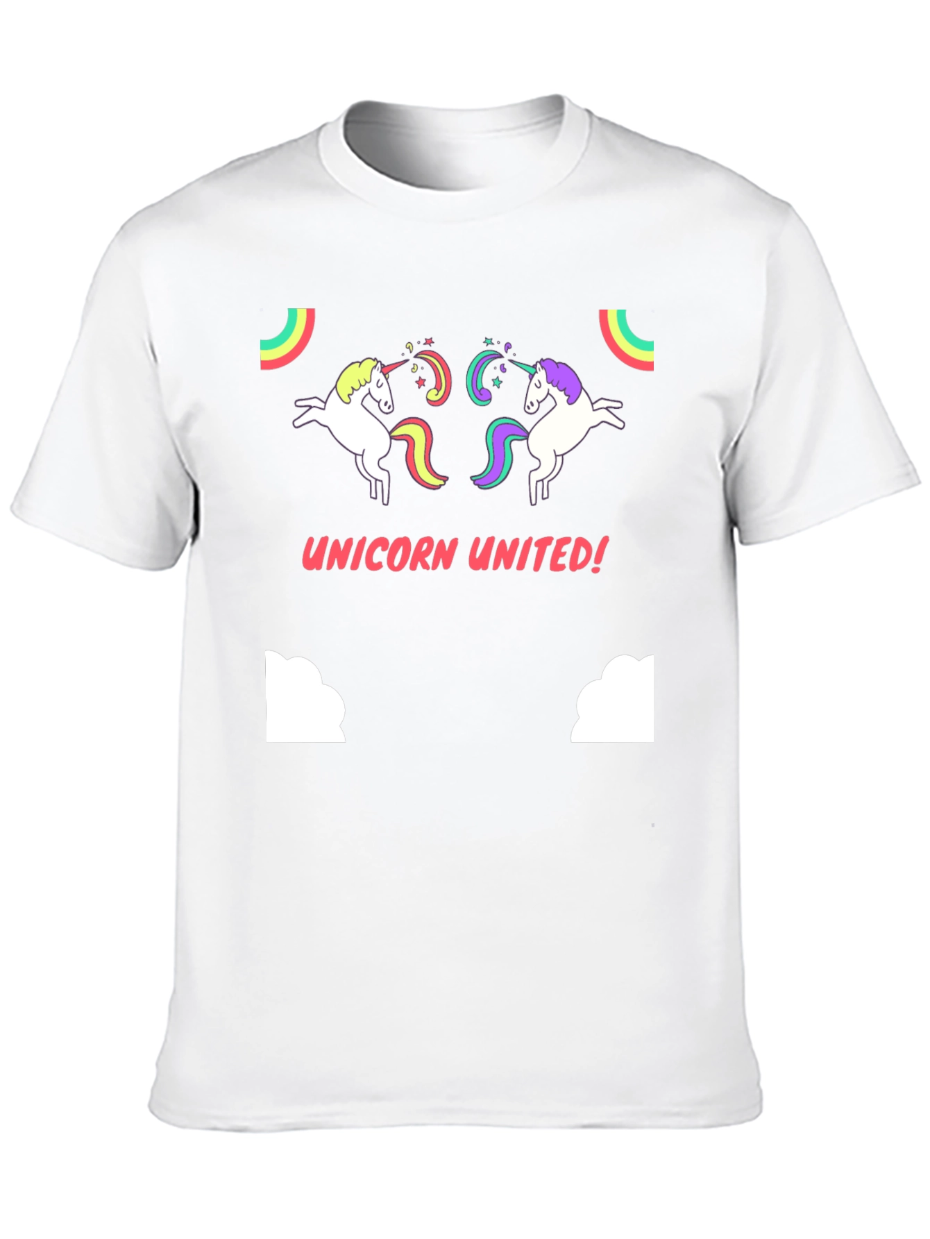 Unicorn United! Graphic Tee - Black
