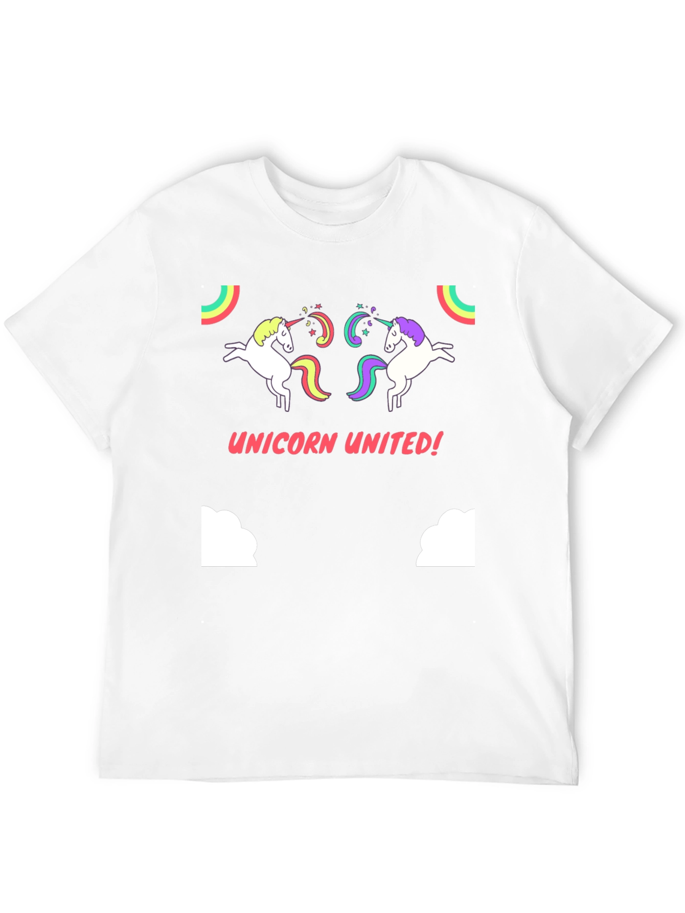 Unicorn United! Graphic Tee - Black