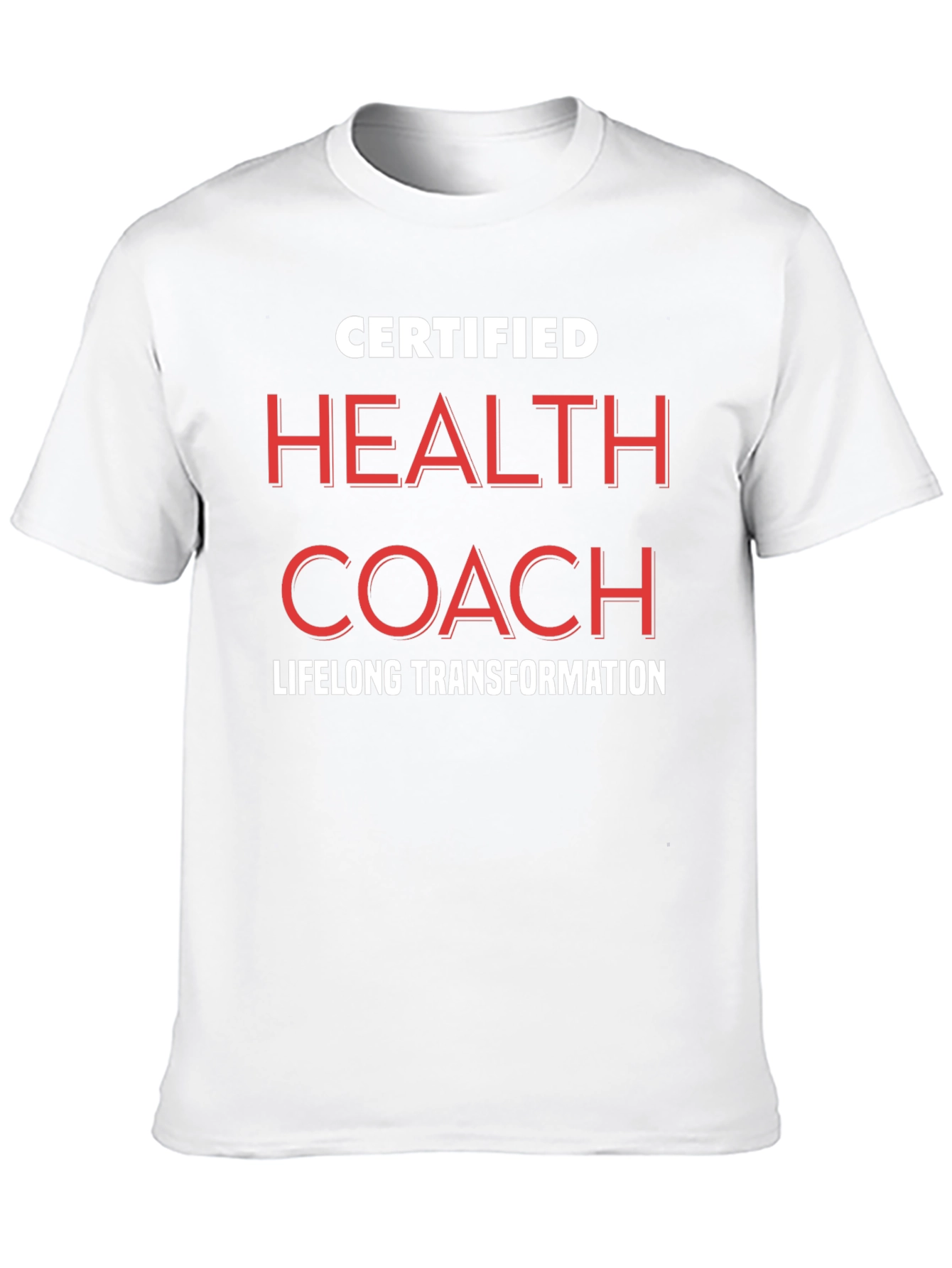 Certified Health Coach Black T-Shirt