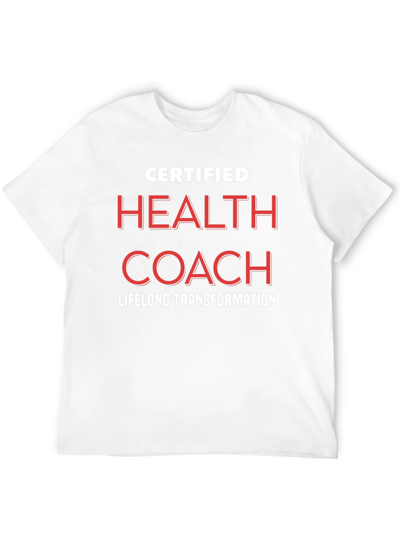 Certified Health Coach Black T-Shirt