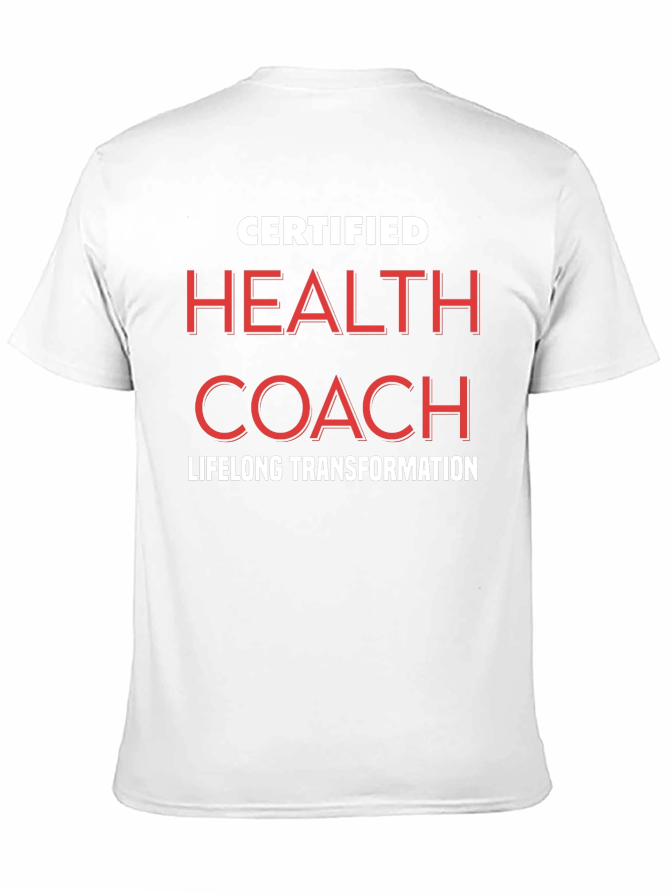 Certified Health Coach Black T-Shirt