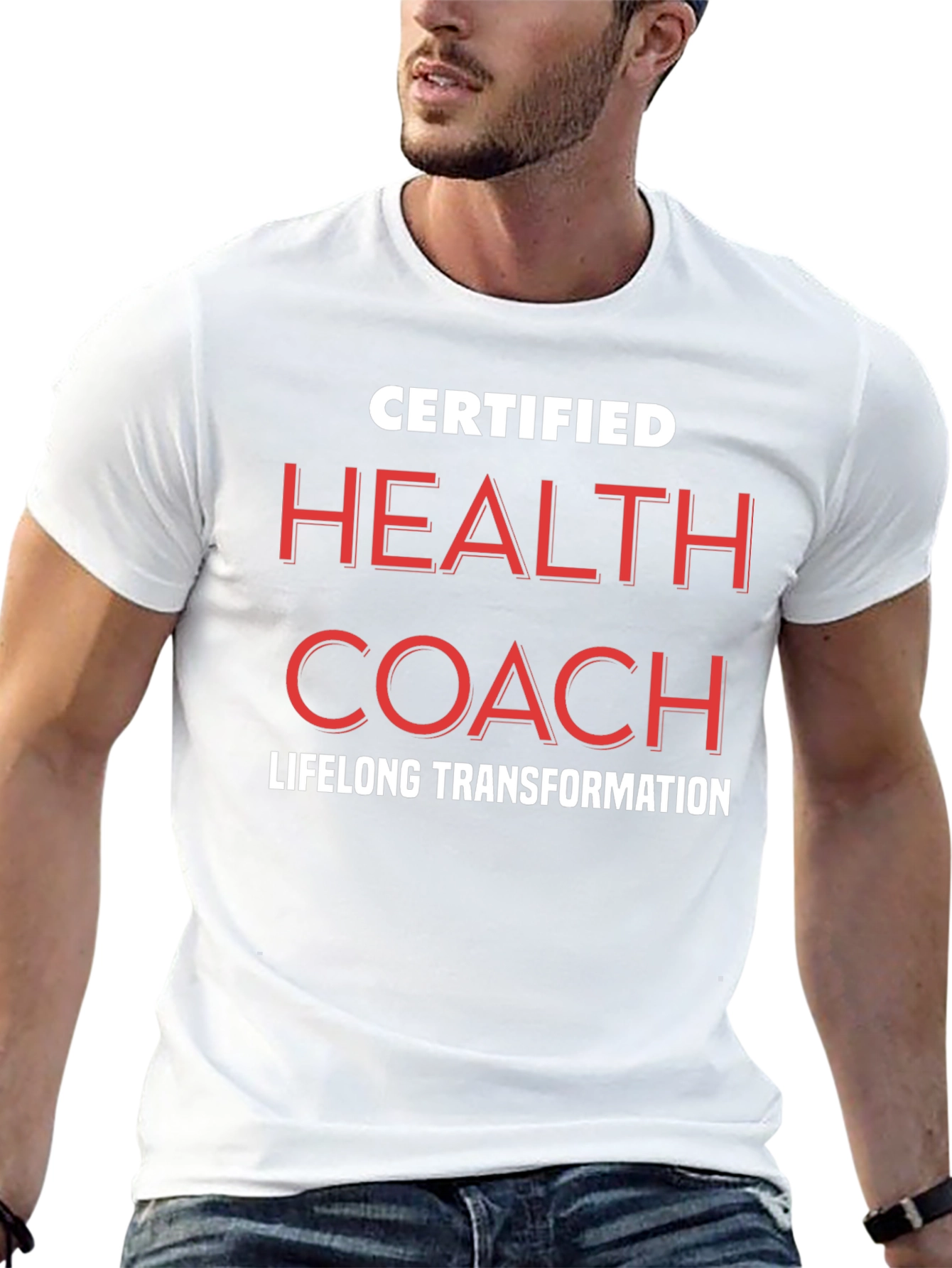 Certified Health Coach Black T-Shirt
