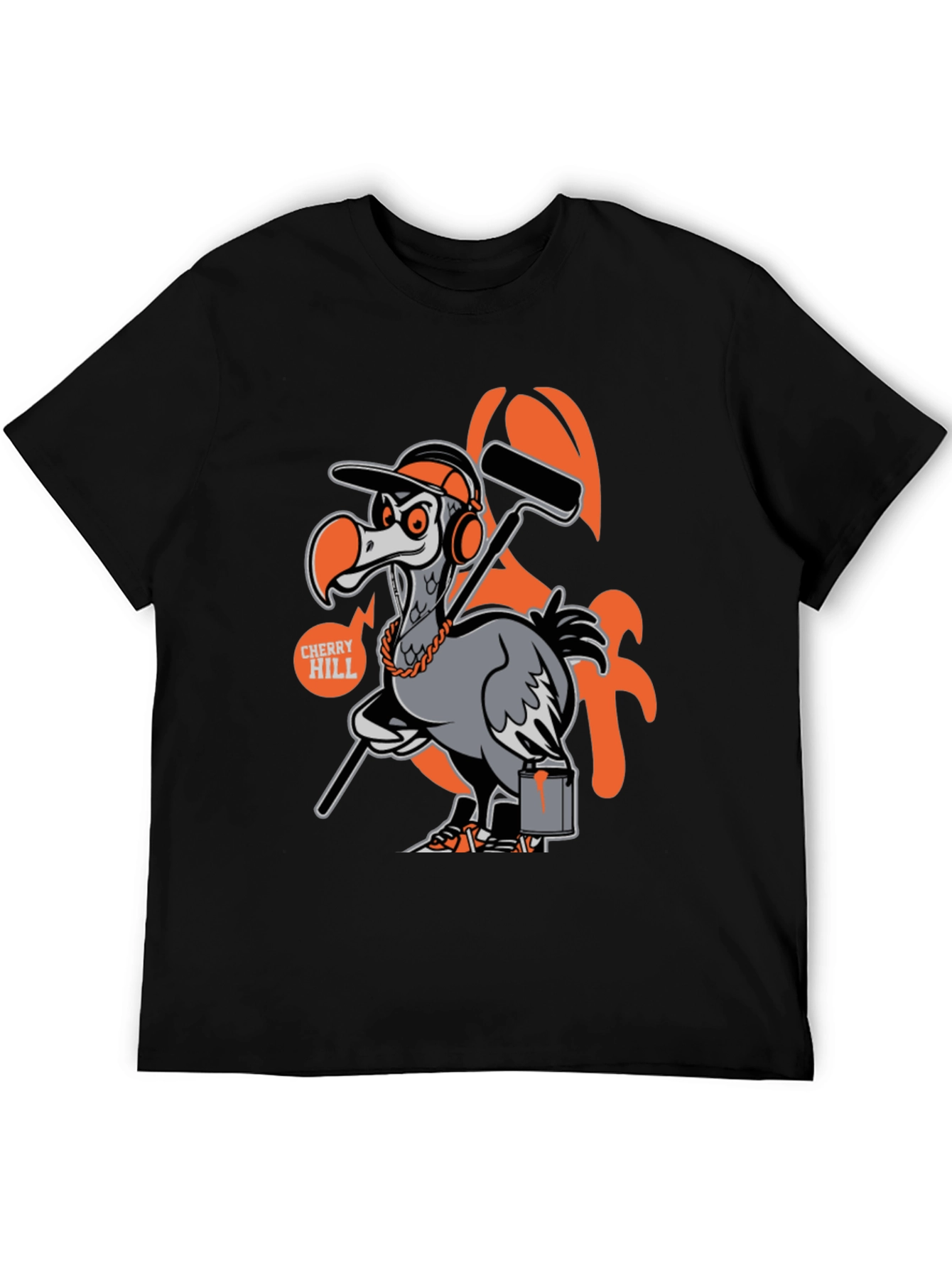 Cherry Hill Painter Bird Graphic T-Shirt